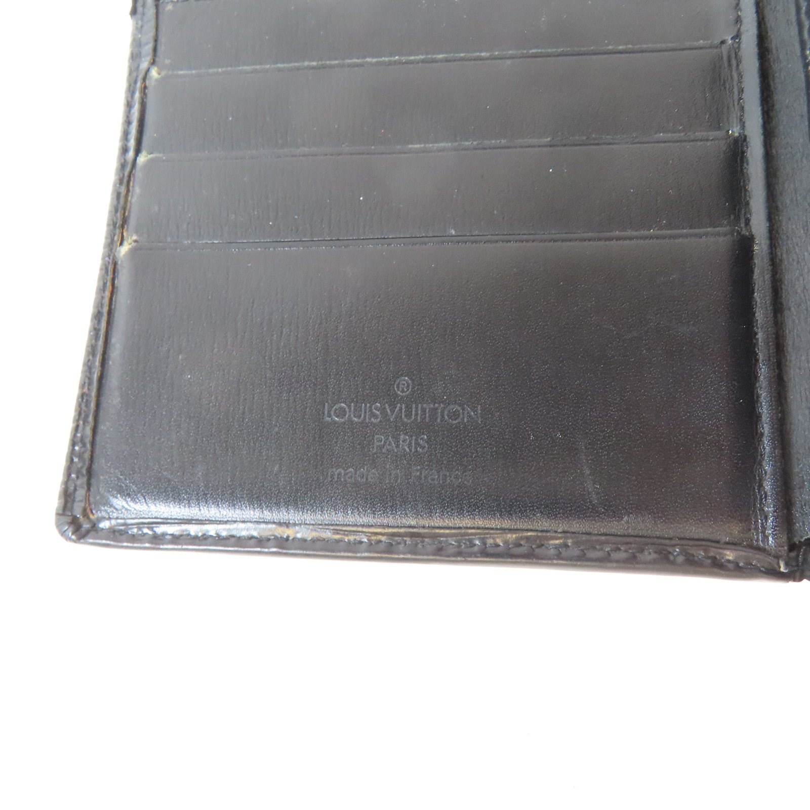 LOUIS VUITTON 【激減優惠】Epi Bifold Wallet金扣折疊錢包黑色