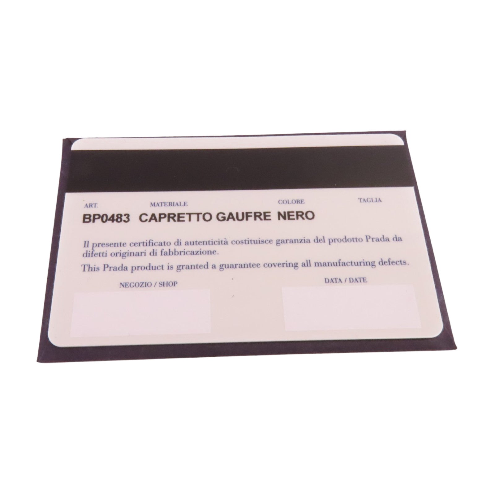 PRADA 牛皮皮革Capretto Graufre Clutch手拿包