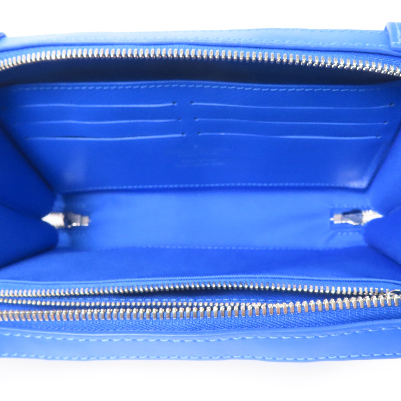 LOUIS VUITTON LV SHW Soft Trunk Wallet Shoulder Bag M45432 Monogram Clouds Blue