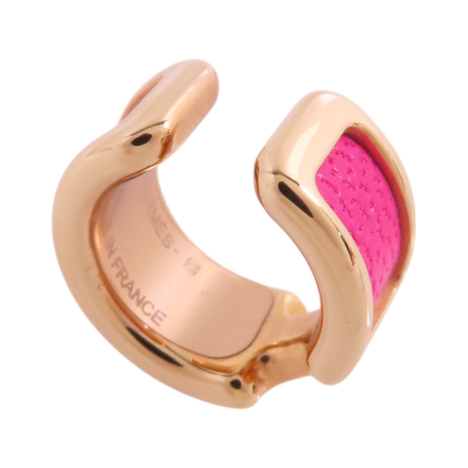 HERMES 金屬/皮革Olympe Small Ear Cuffs耳夾