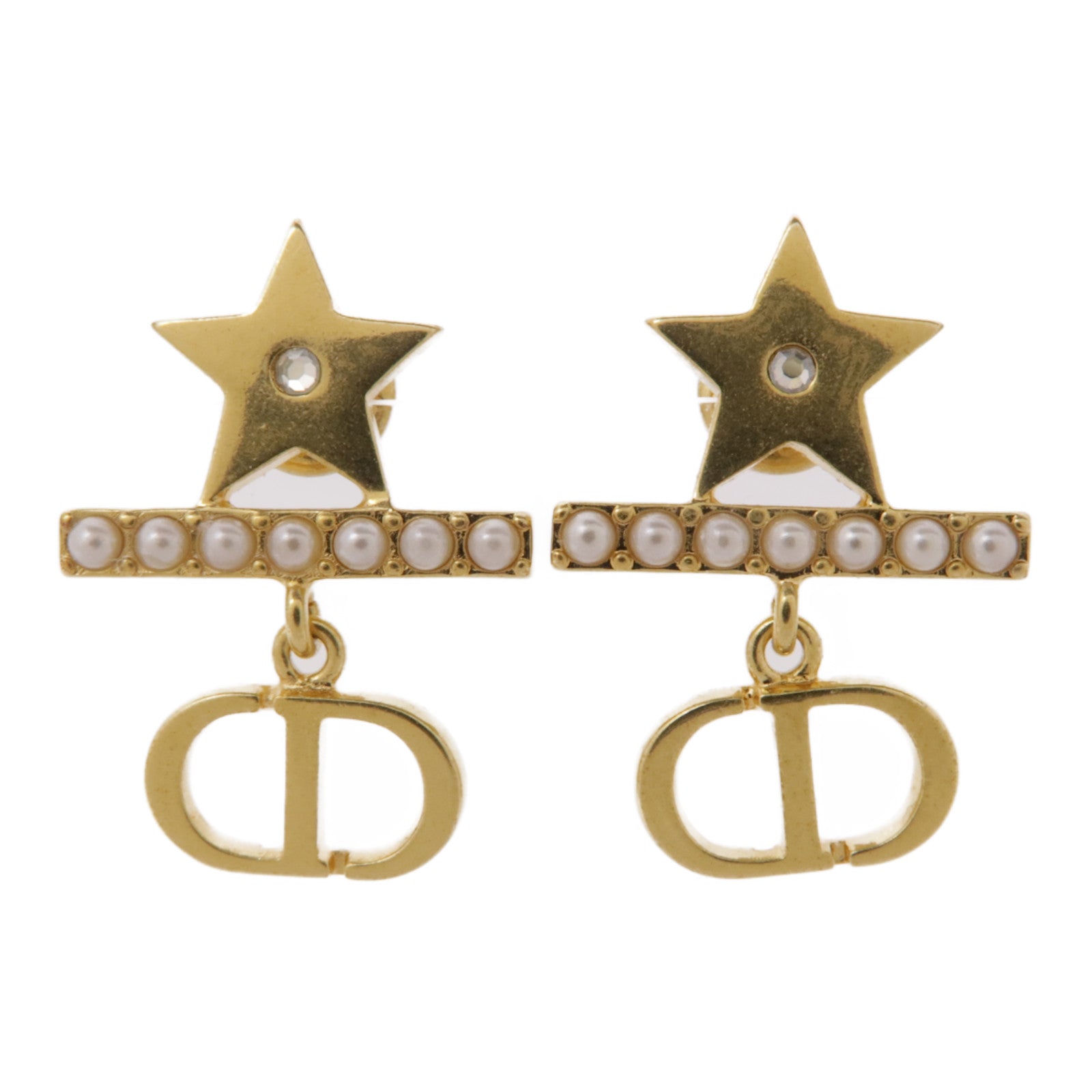 Dior 金屬Petit CD Earring耳環