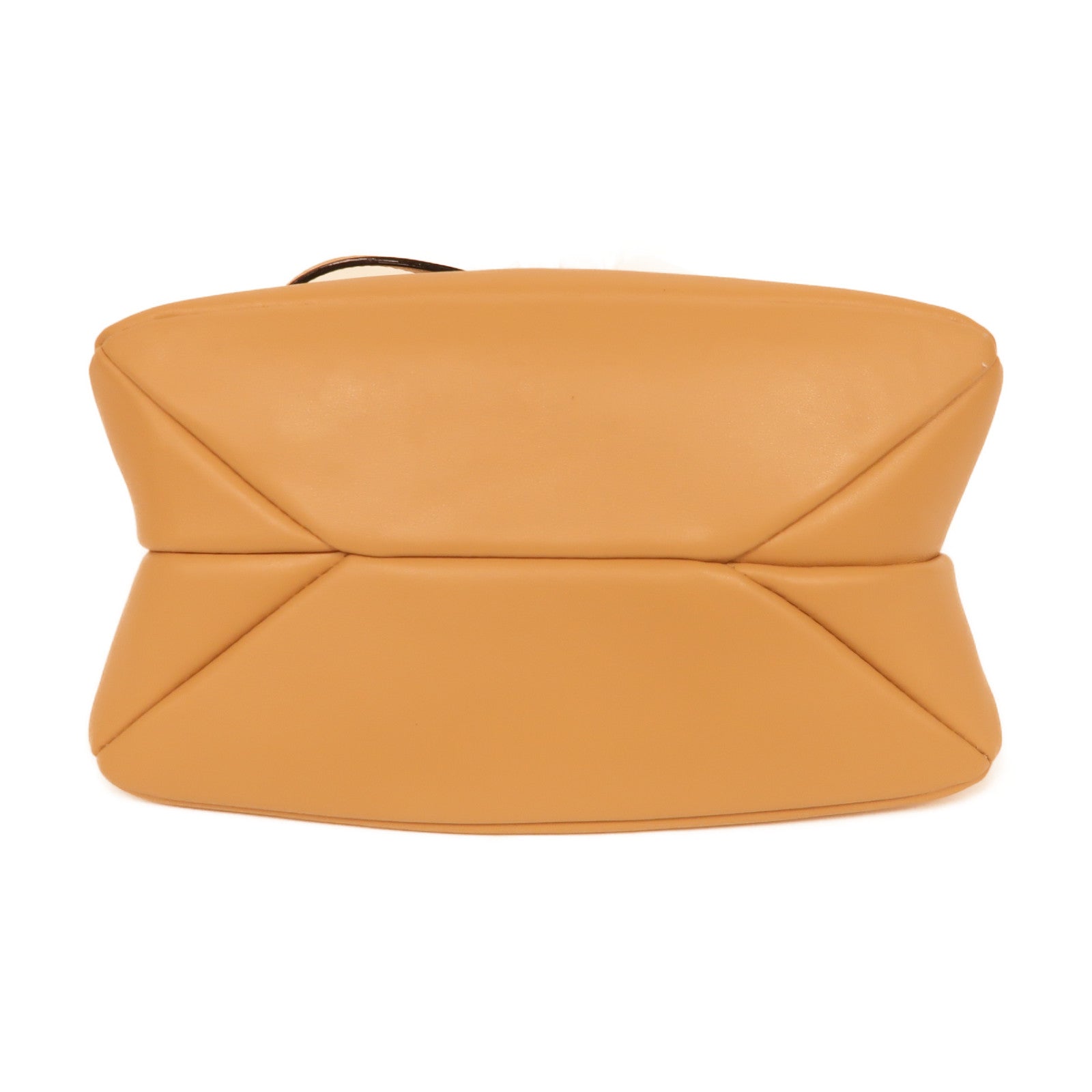 Chloe 【激減優惠】牛皮皮革2way Shoulder Bag金扣手挽肩背兩用袋杏色