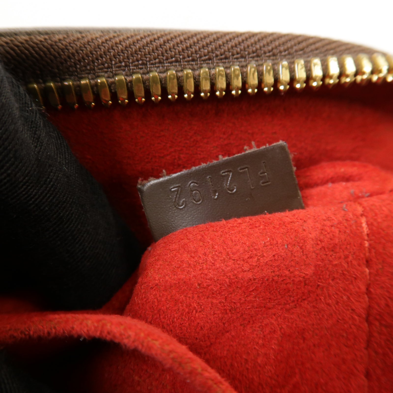 LOUIS VUITTON 【激減優惠】Damier Trevi PM金扣手挽肩背兩用袋棕色