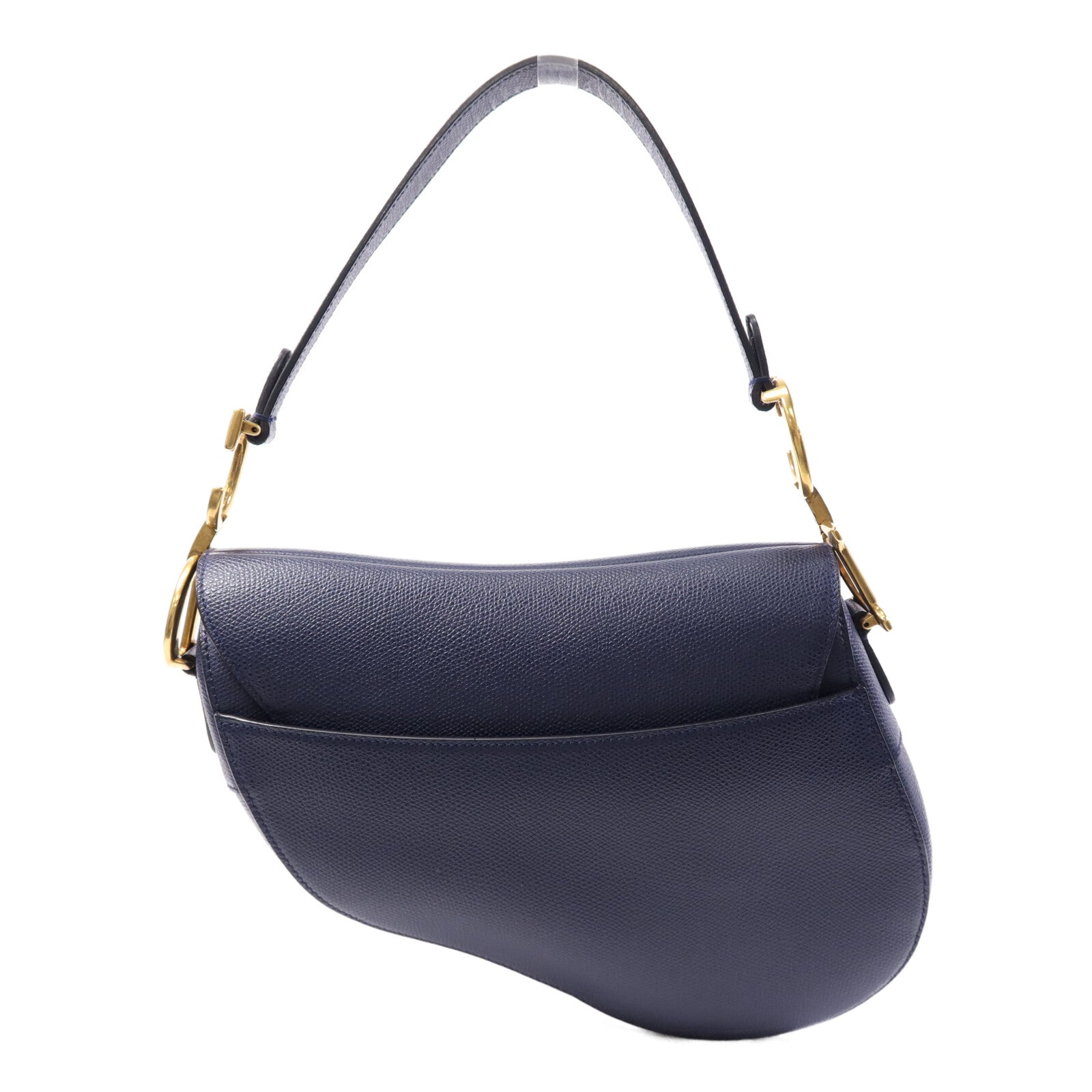 Dior 牛皮皮革Saddle金扣肩背袋