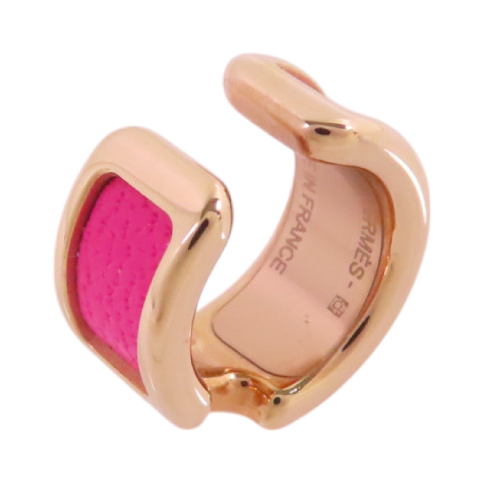 HERMES 金屬/皮革Olympe Small Ear Cuffs耳夾