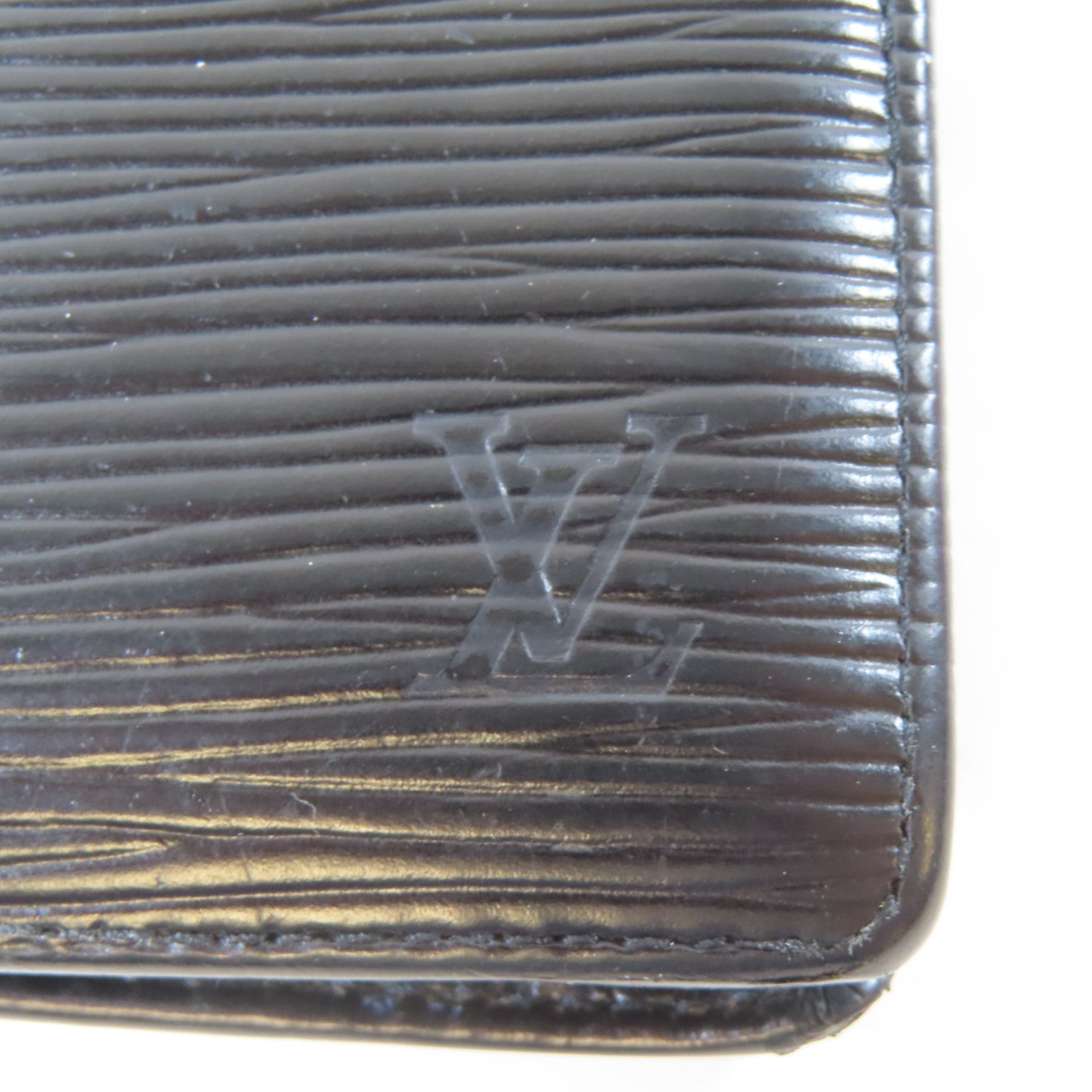 LOUIS VUITTON 【激減優惠】Epi Bifold Wallet金扣折疊錢包黑色