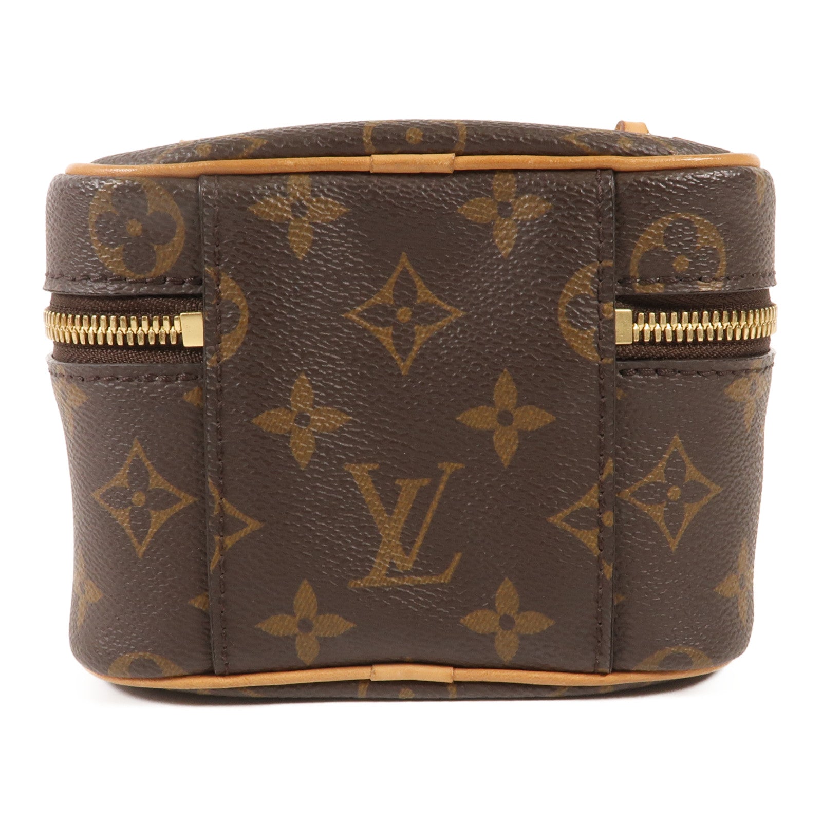 LOUIS VUITTON Monogram Nice Nano金扣化妝袋