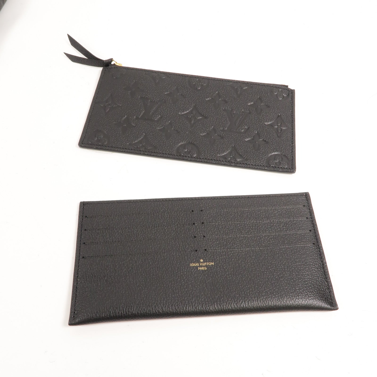 LOUIS VUITTON Monogram Empreinte Felicie Pochette 金扣鏈帶肩背袋