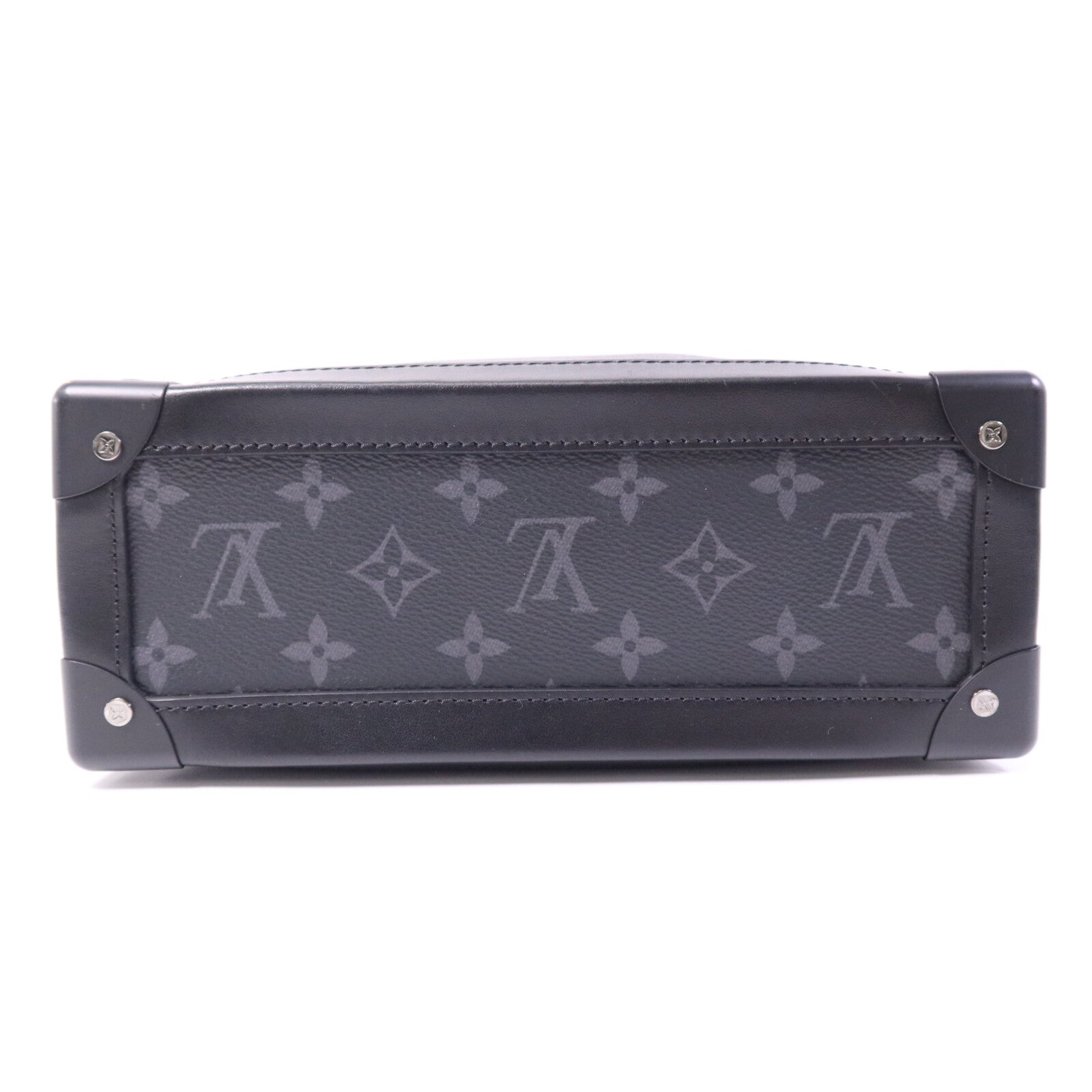 LOUIS VUITTON Monogram Eclipse Soft Trunk肩背袋