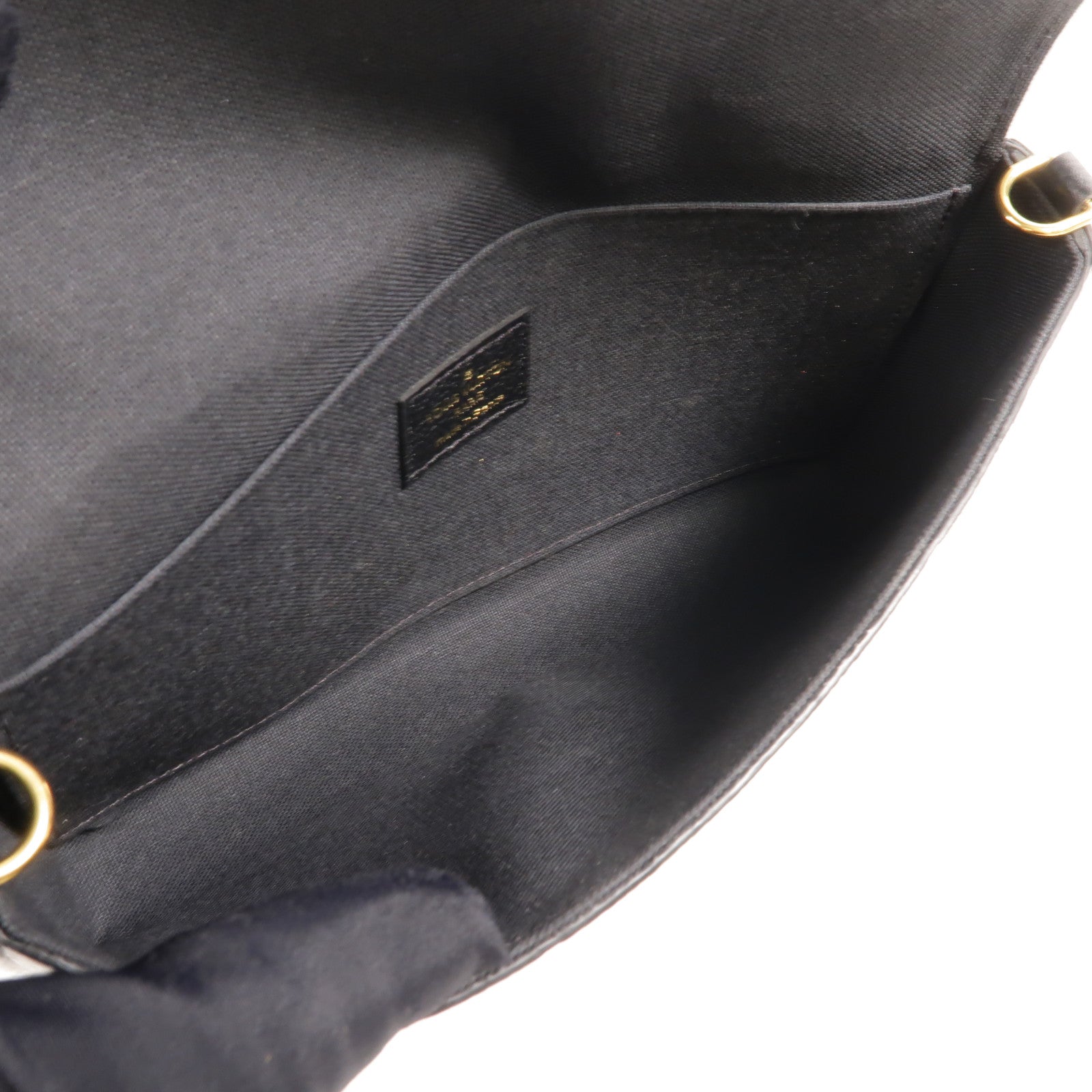 LOUIS VUITTON Monogram Empreinte Felicie Pochette 金扣鏈帶肩背袋