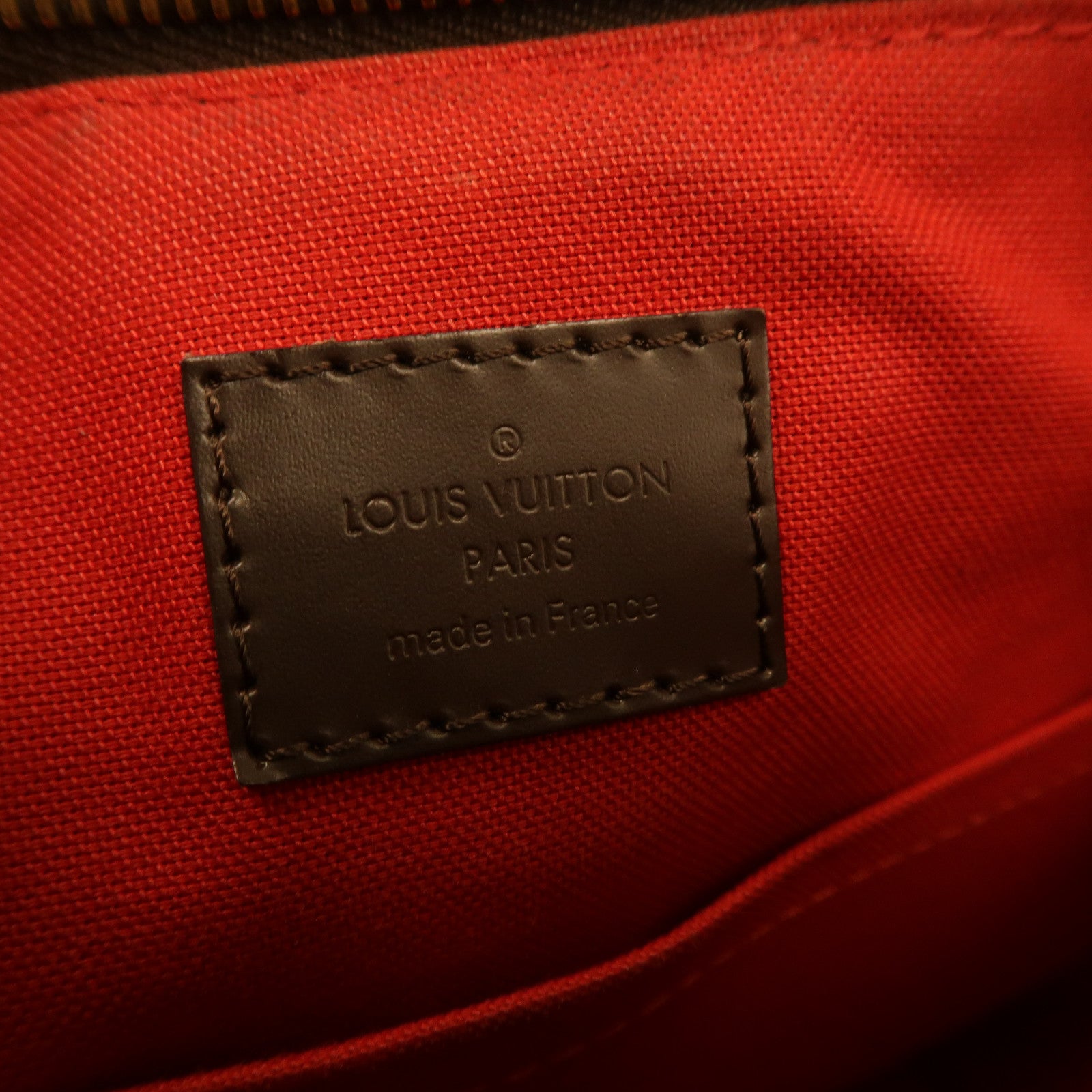 LOUIS VUITTON Damier Siena MM金扣手挽肩背兩用袋啡色