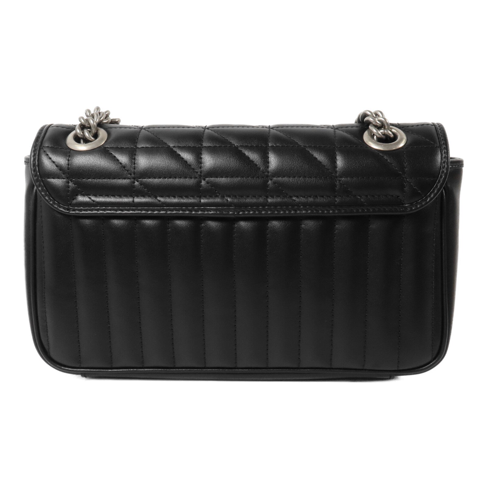 GUCCI 牛皮皮革GG Marmont Shoulder Bag鏈帶肩背袋