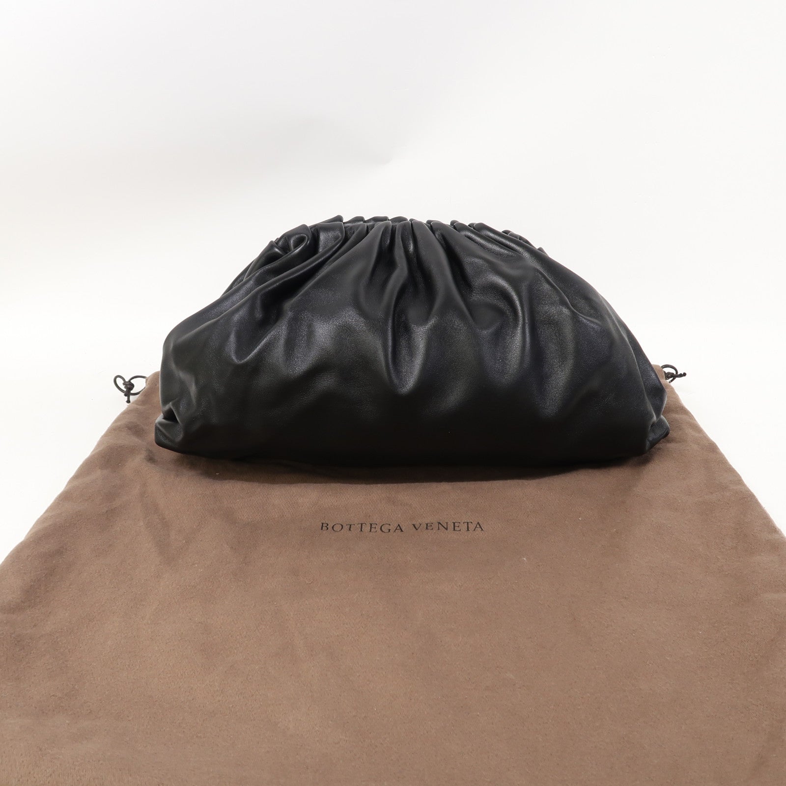 BOTTEGA VENETA 牛皮皮革Teen Clutch Bag手拿包黑色