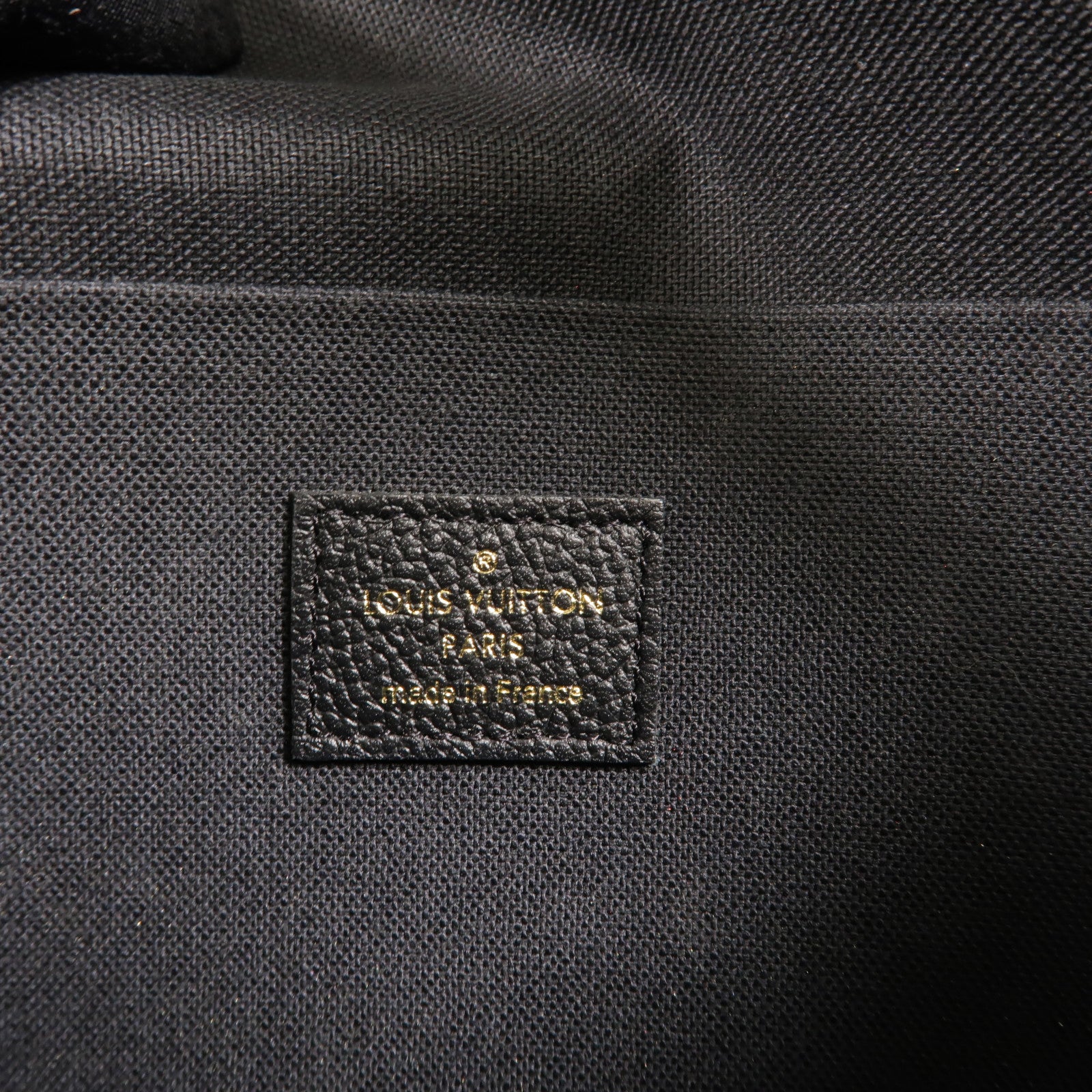 LOUIS VUITTON Monogram Empreinte Felicie Pochette 金扣鏈帶肩背袋