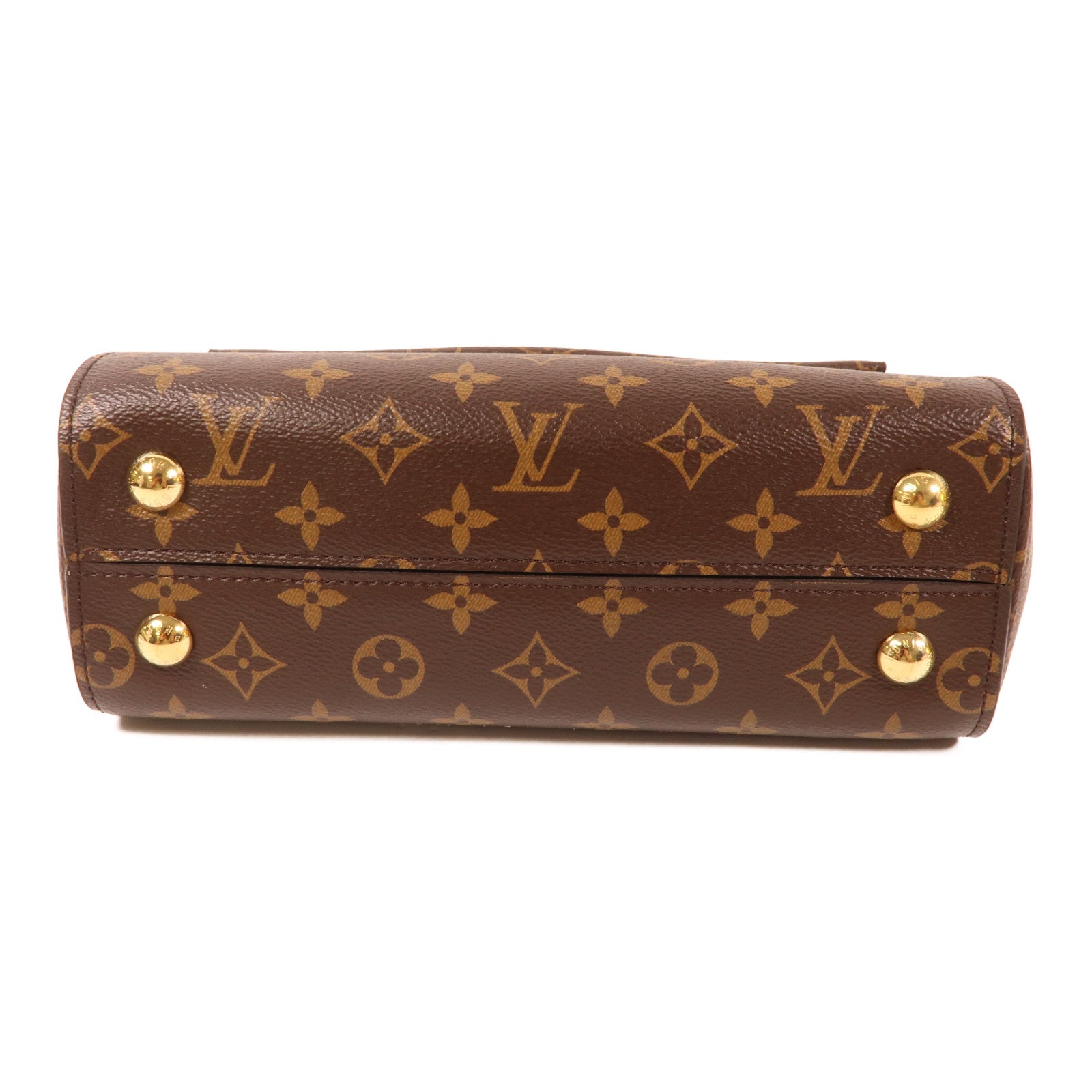 LOUIS VUITTON Monogram Cluny BB金扣手挽肩背兩用袋