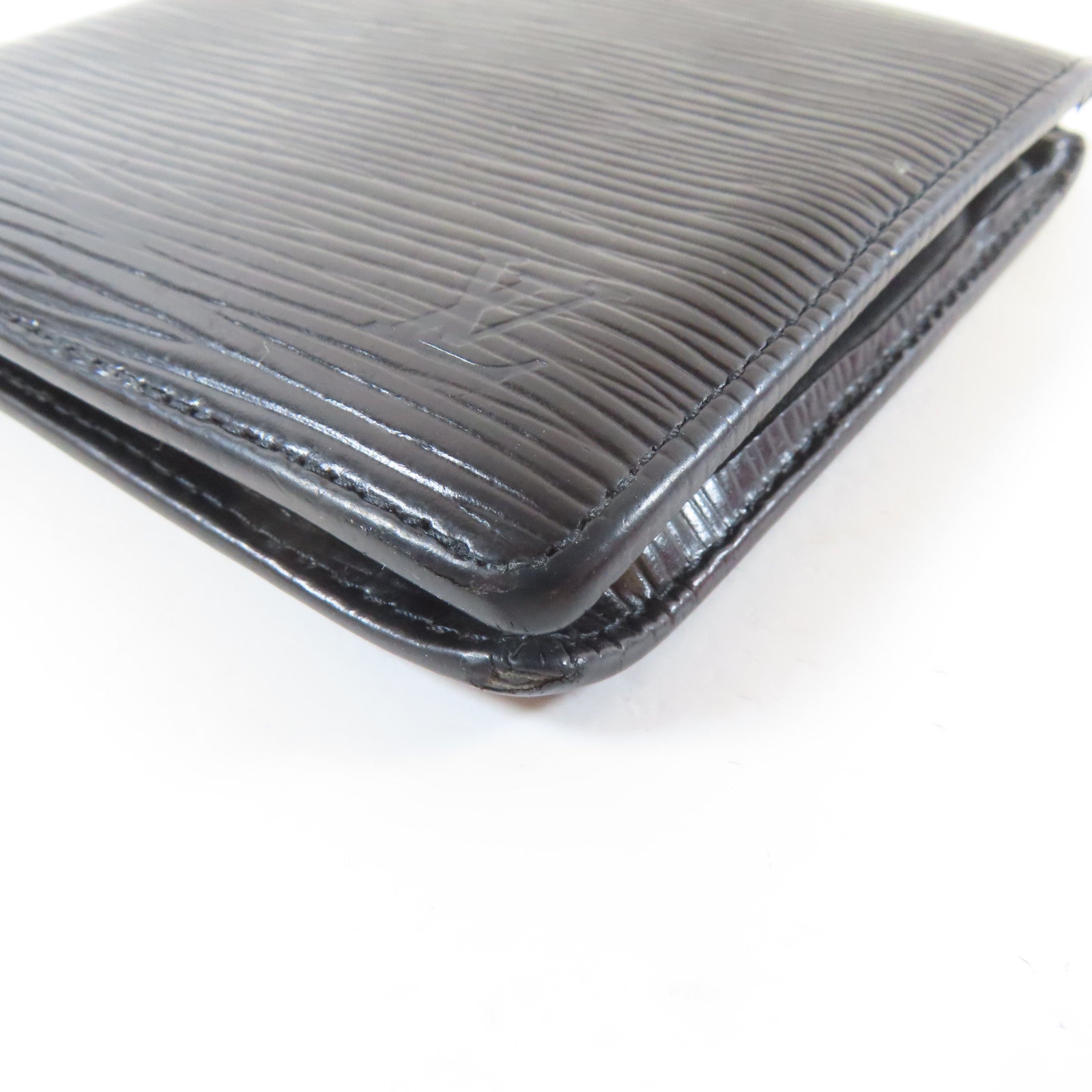 LOUIS VUITTON 【激減優惠】Epi Bifold Wallet金扣折疊錢包黑色