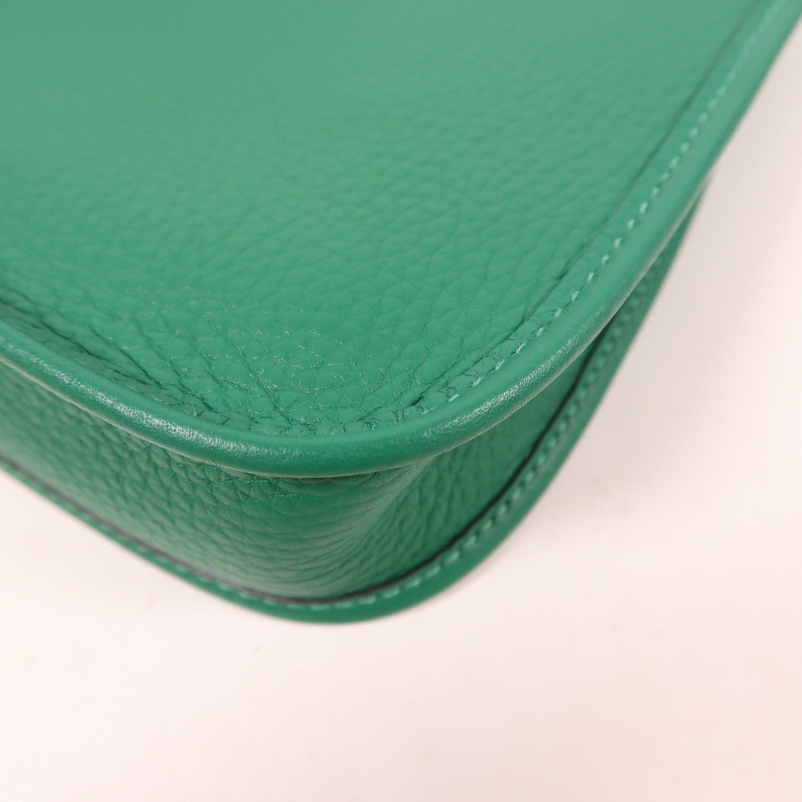HERMES Clemence皮革Evelyne TPM金扣肩背袋