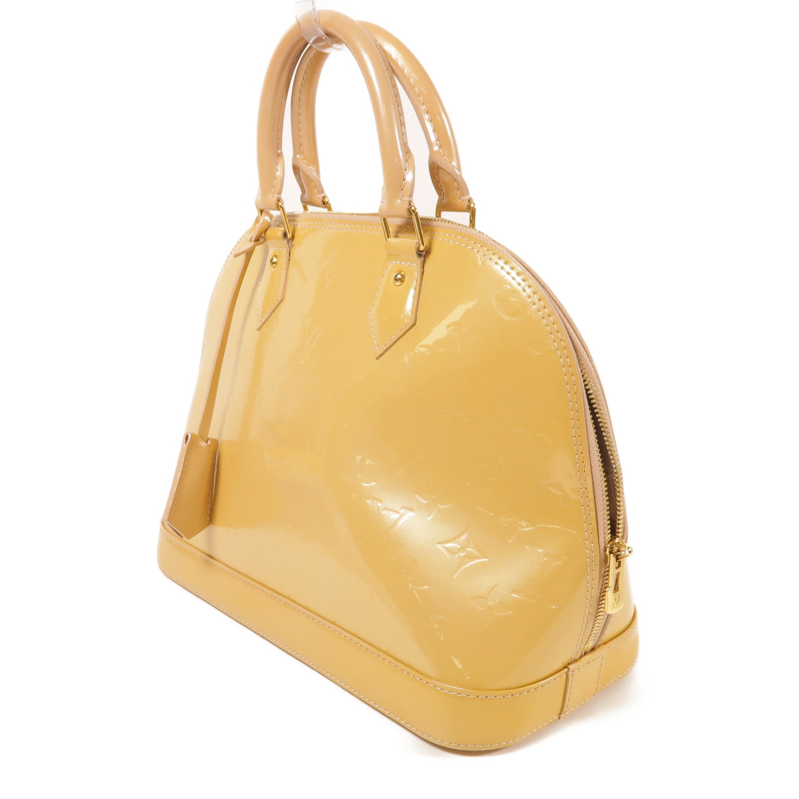 LOUIS VUITTON 漆皮皮革Vernis Alma Pm金扣手挽袋