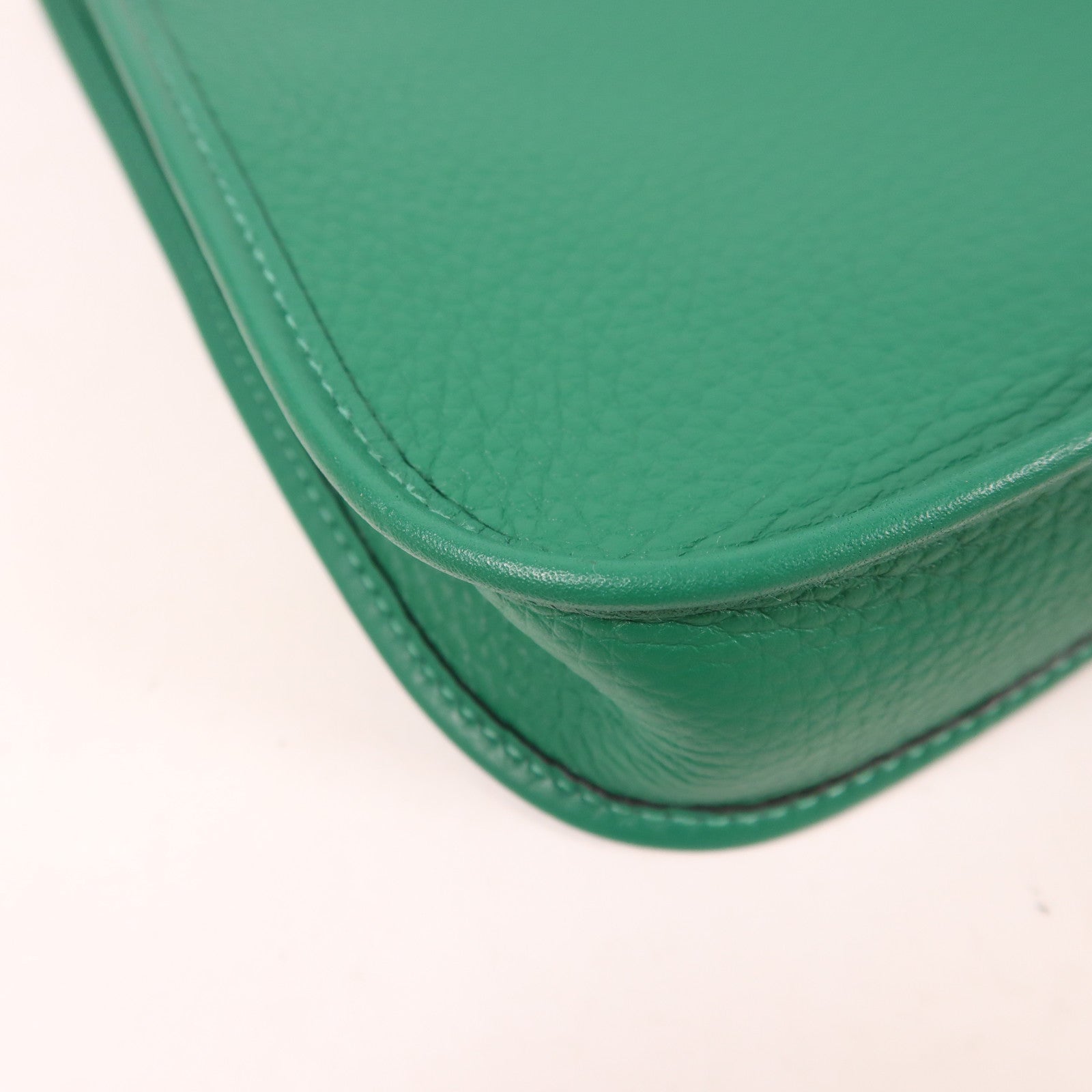 HERMES Clemence皮革Evelyne TPM金扣肩背袋