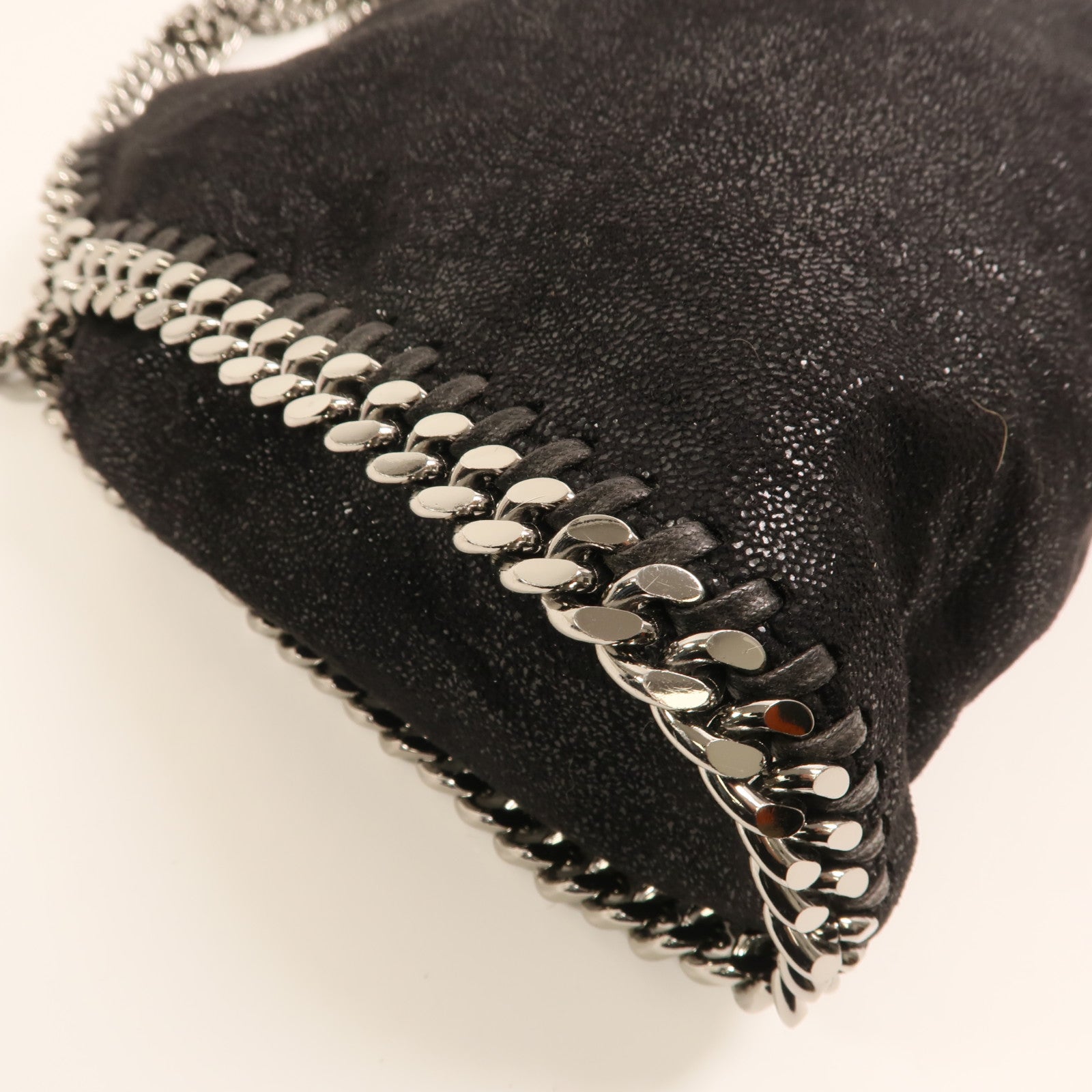 SELECTION Stella Mccartney Shaggy Deer聚酯纖維Falabella Bag銀扣手挽肩背兩用袋