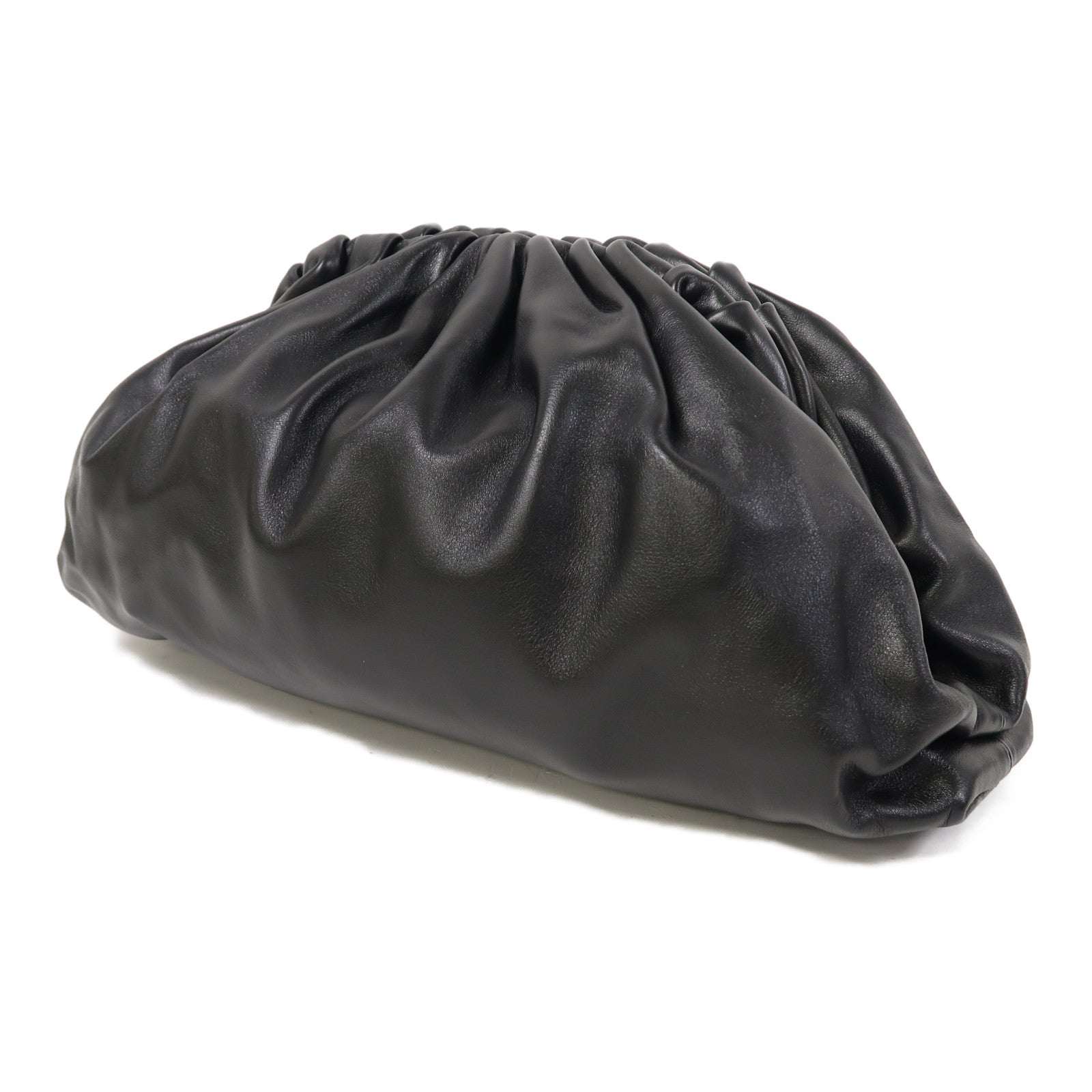 BOTTEGA VENETA 牛皮皮革Teen Clutch Bag手拿包黑色
