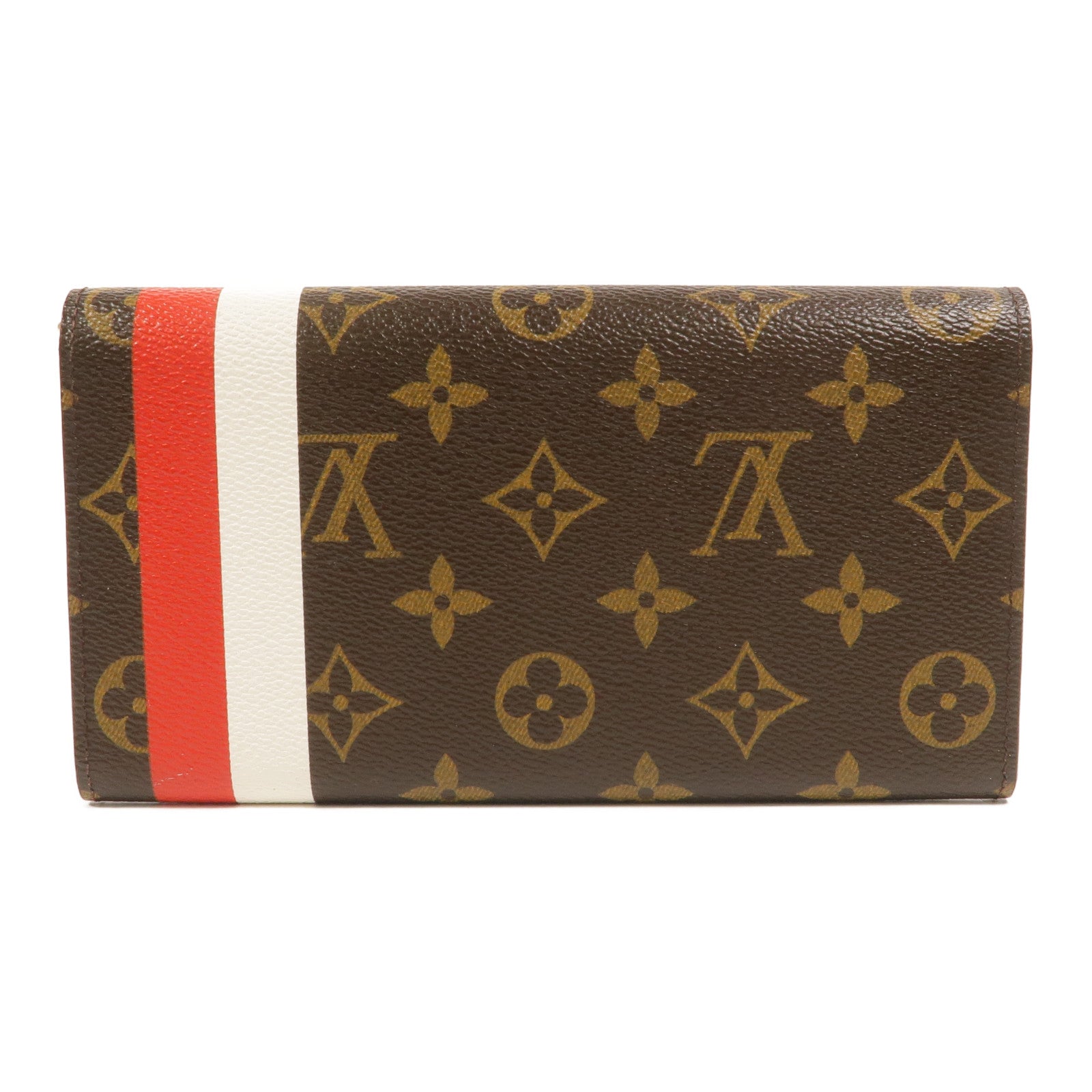 LOUIS VUITTON Monogram Groom Portefeuille Sarah長錢包