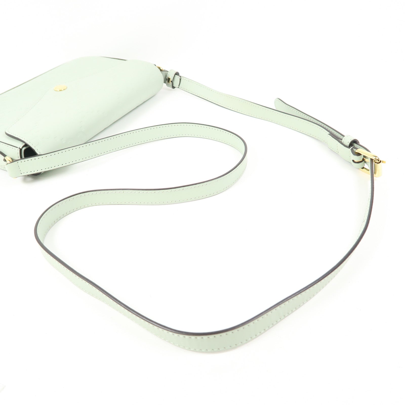 GUCCI 皮革GG Pochette金扣肩背袋