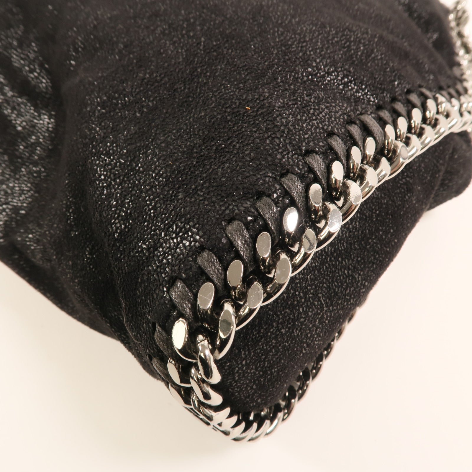 SELECTION Stella Mccartney Shaggy Deer聚酯纖維Falabella Bag銀扣手挽肩背兩用袋