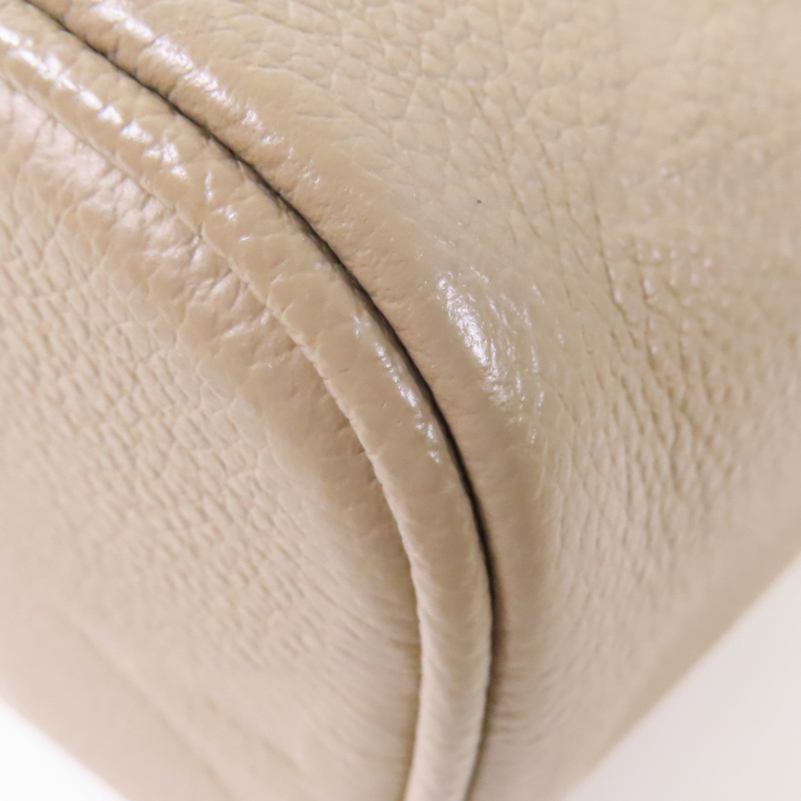 LOUIS VUITTON LV GHW Vanity PM 2 Way Bag M45608 Monogram Empreinte Beige