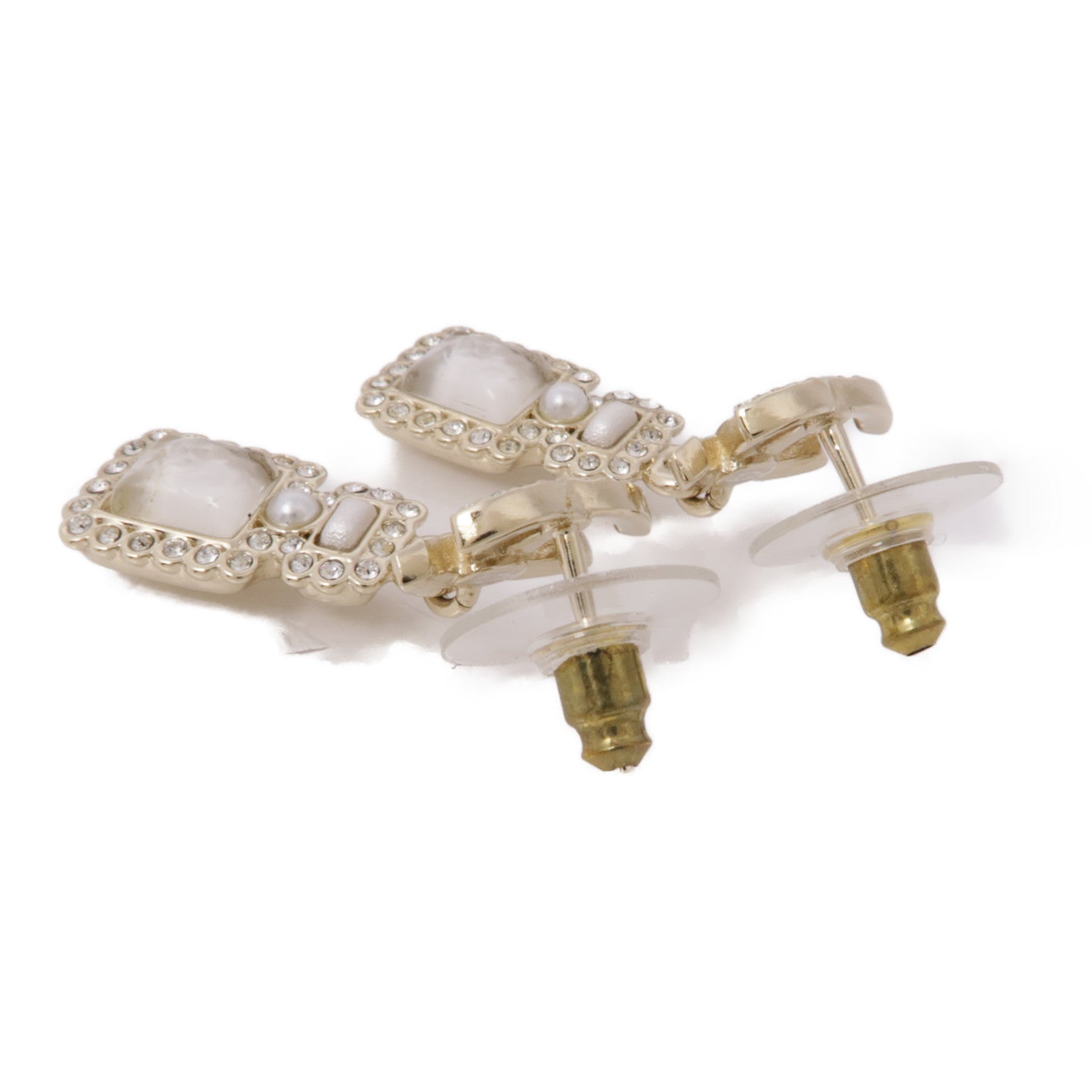 CHANEL 金屬/PVC Earrings耳環