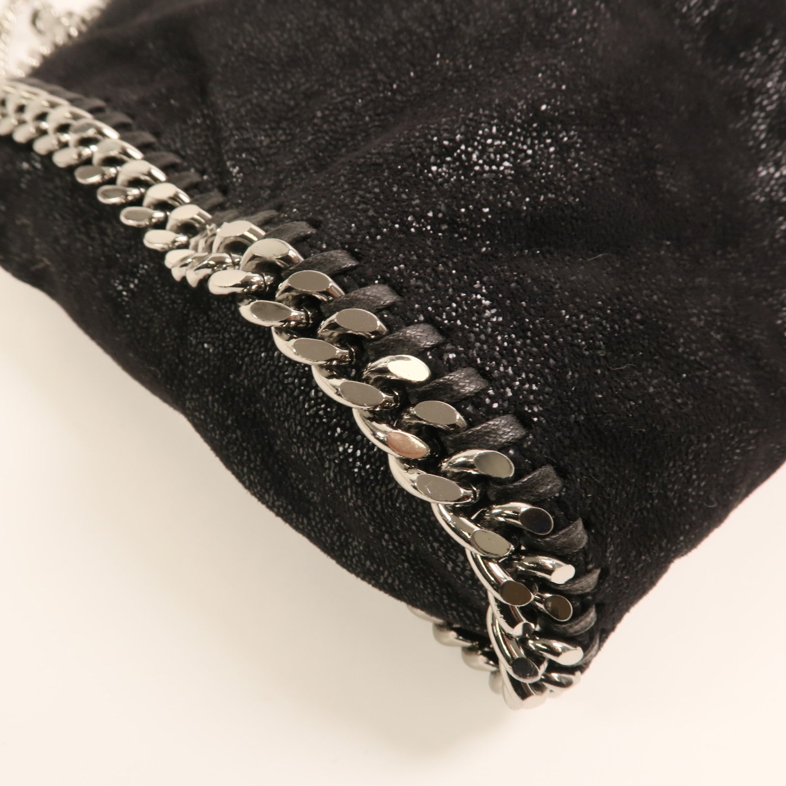 SELECTION Stella Mccartney Shaggy Deer聚酯纖維Falabella Bag銀扣手挽肩背兩用袋