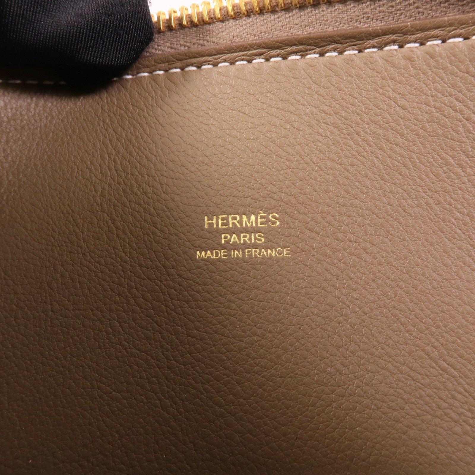 HERMES Evercolor皮革Bolide 25手挽肩背兩用袋Etoupe