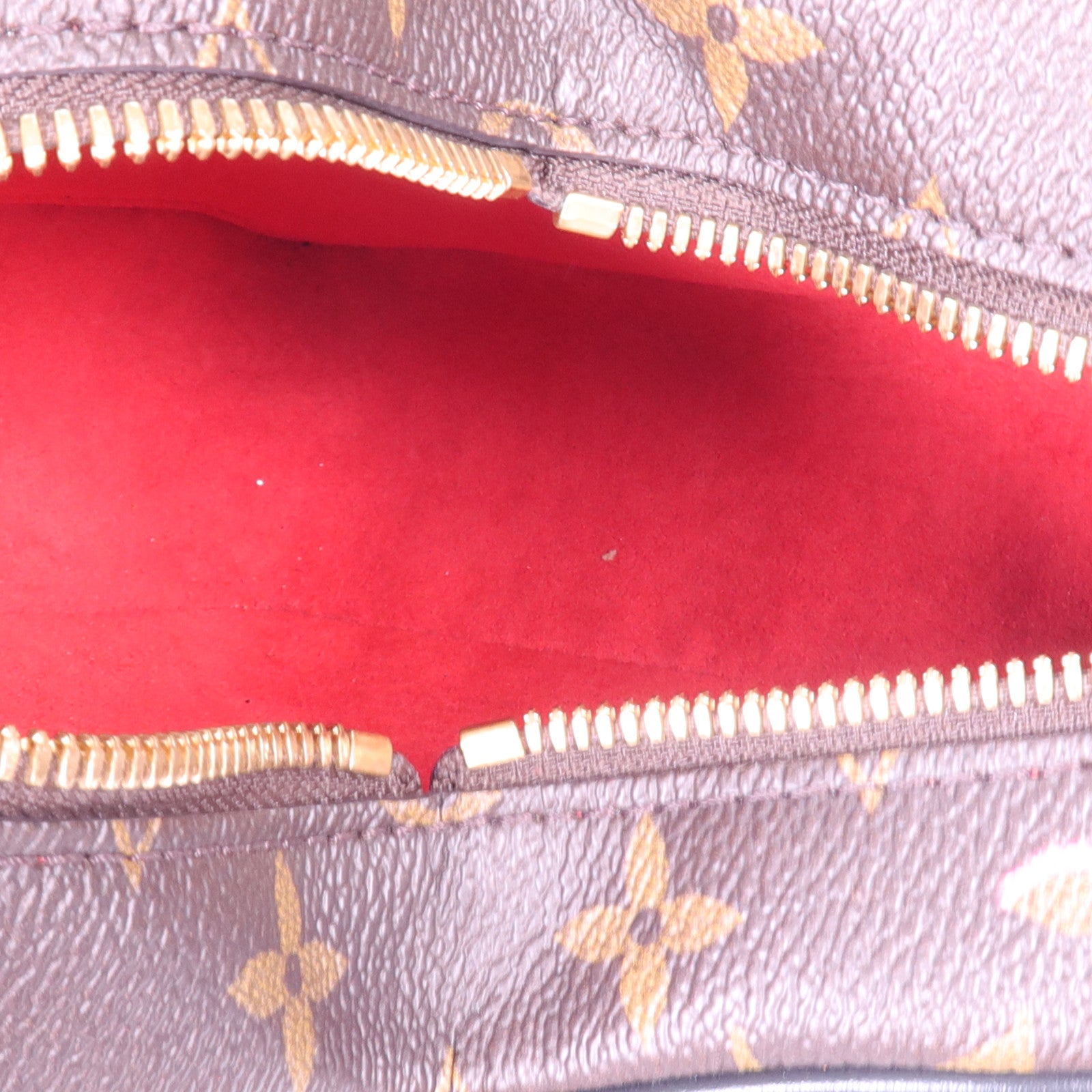 LOUIS VUITTON Monogram Sac Coeur Fall In Love金扣肩背袋棕色