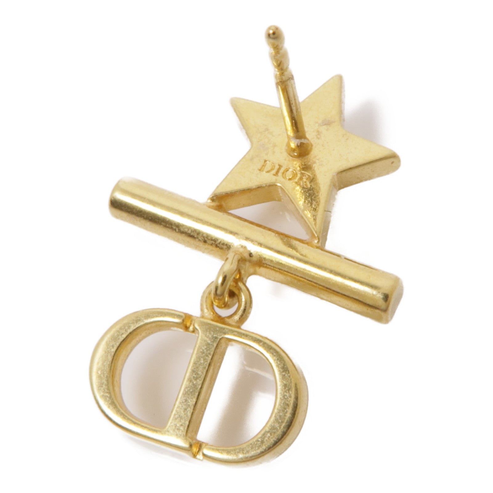 Dior 金屬Petit CD Earring耳環