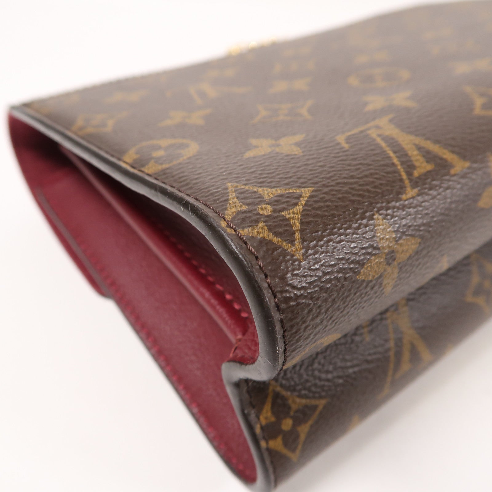 LOUIS VUITTON LV GHW Victoire Chain Shoulder Bag AH0197 Monogram Brown