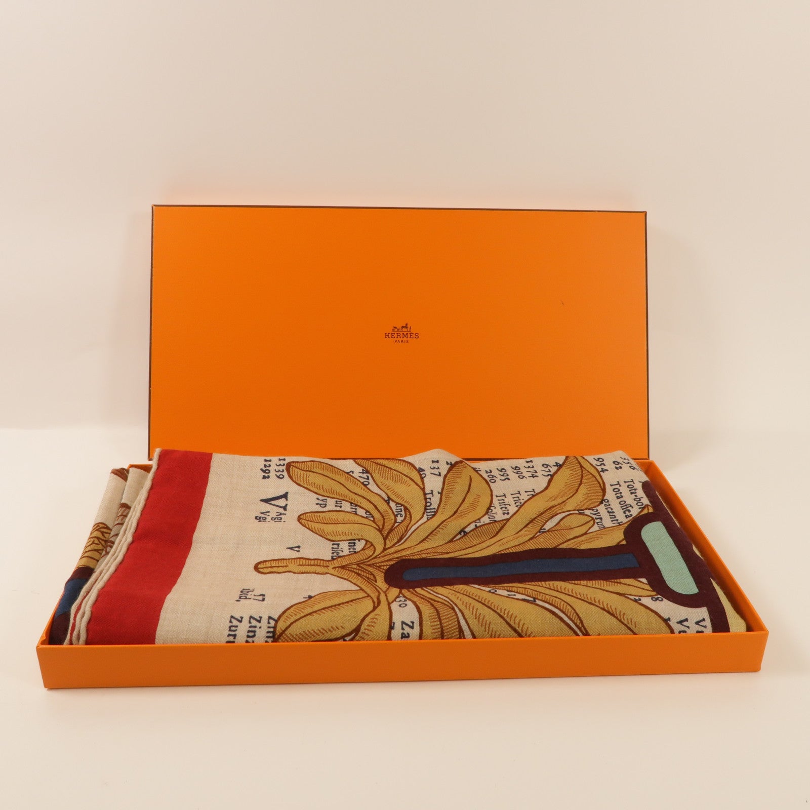 HERMES 羊絨Scarf圍巾