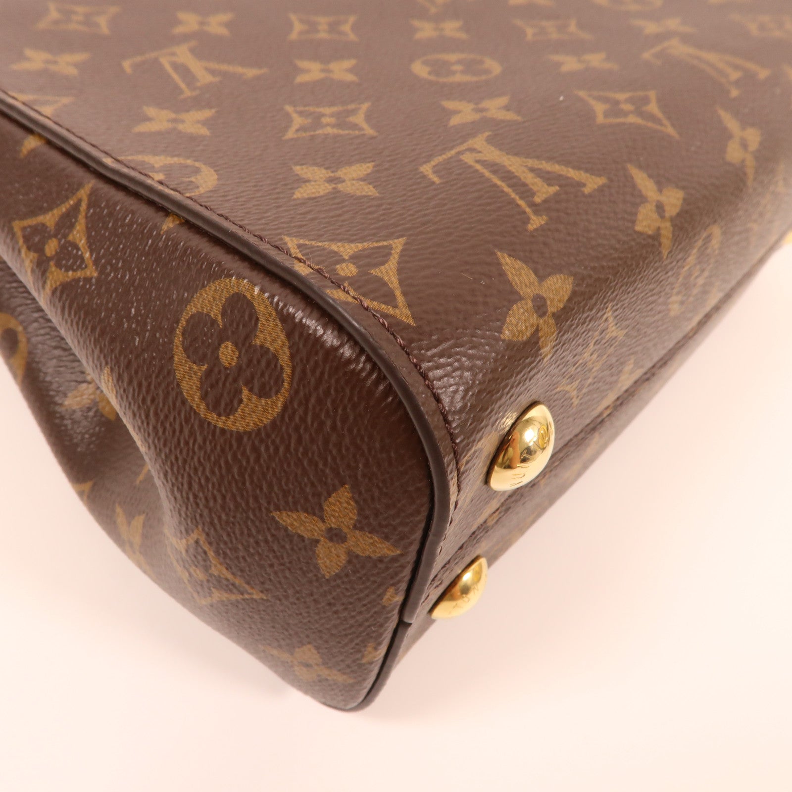 LOUIS VUITTON Monogram Cluny BB金扣手挽肩背兩用袋