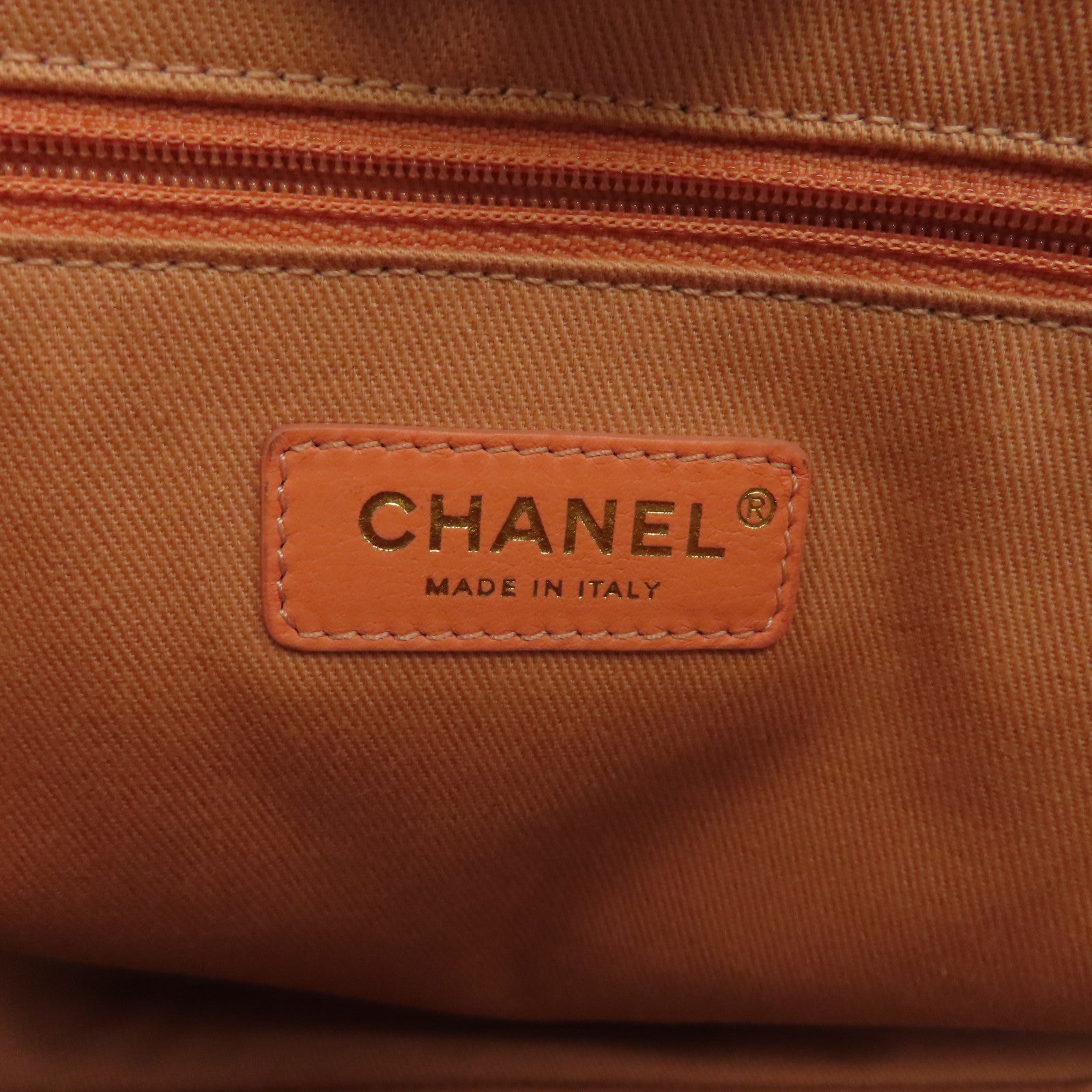 CHANEL 【激減優惠】帆布Deauville Tote金扣鏈帶手挽袋粉紅色