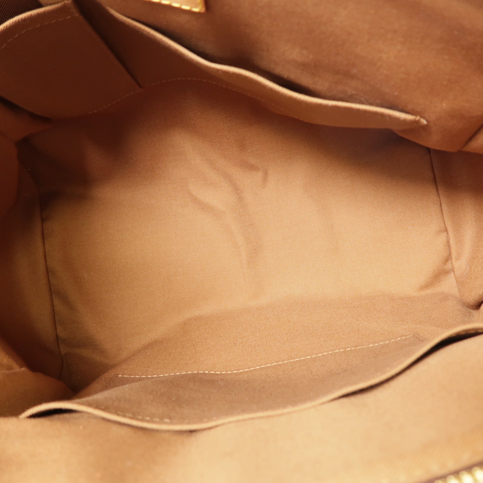 LOUIS VUITTON Monogram Tivoli GM金扣肩背袋棕色