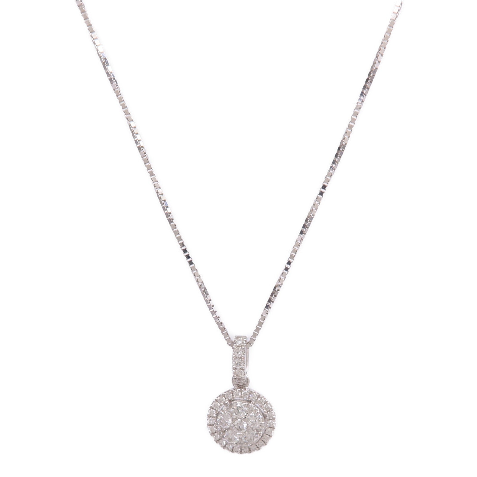 JEWELRY 【激減優惠】18K白金Diamond Necklace鑽石項鍊