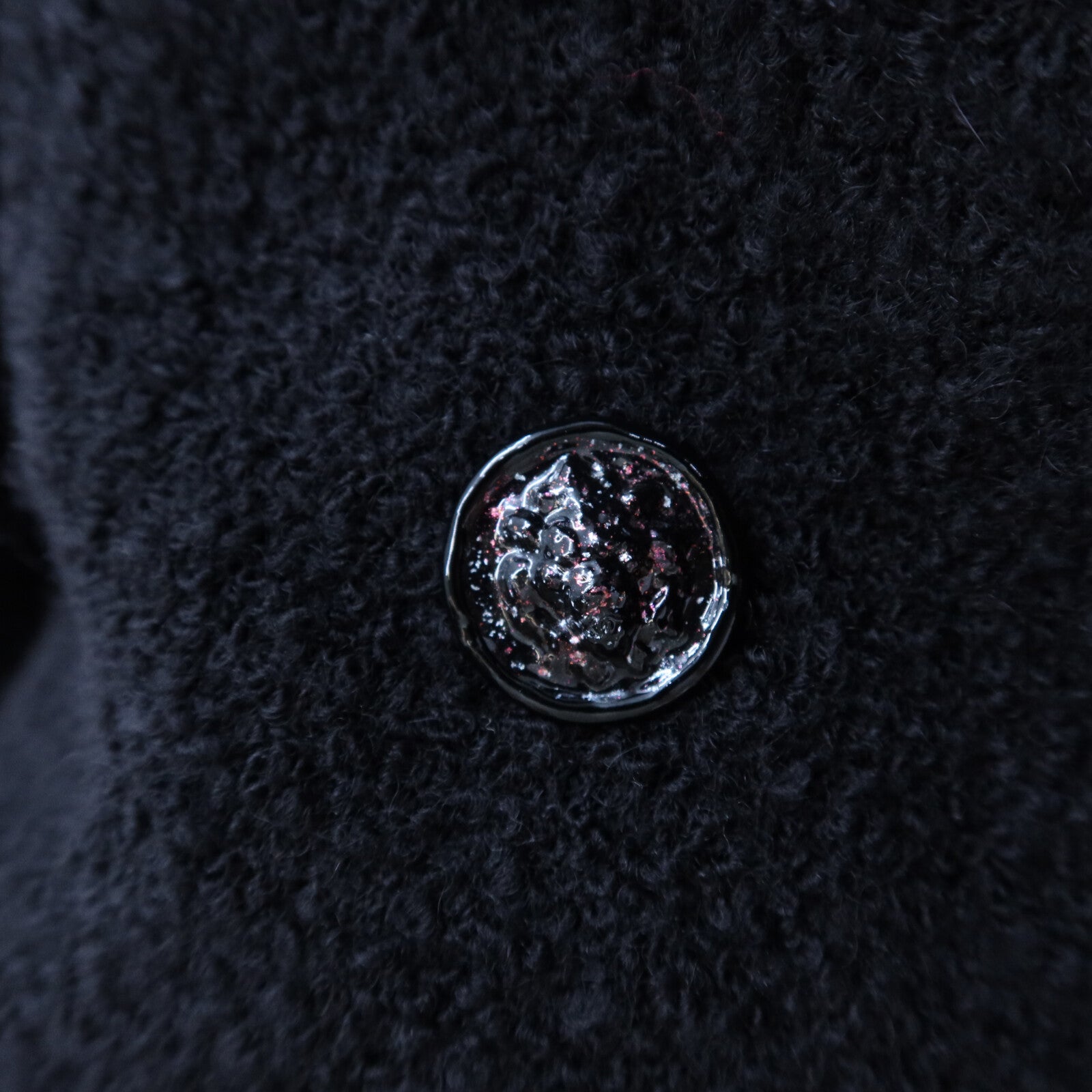 CHANEL Wool/Polyamide Double-Breasted Jacket外套