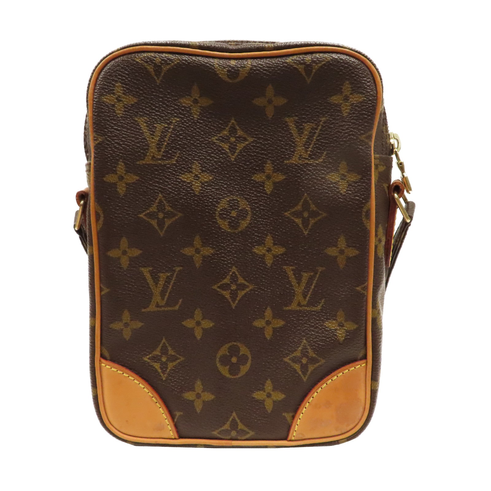 LOUIS VUITTON 【激減優惠】Monogram Amazon金扣肩背袋啡色