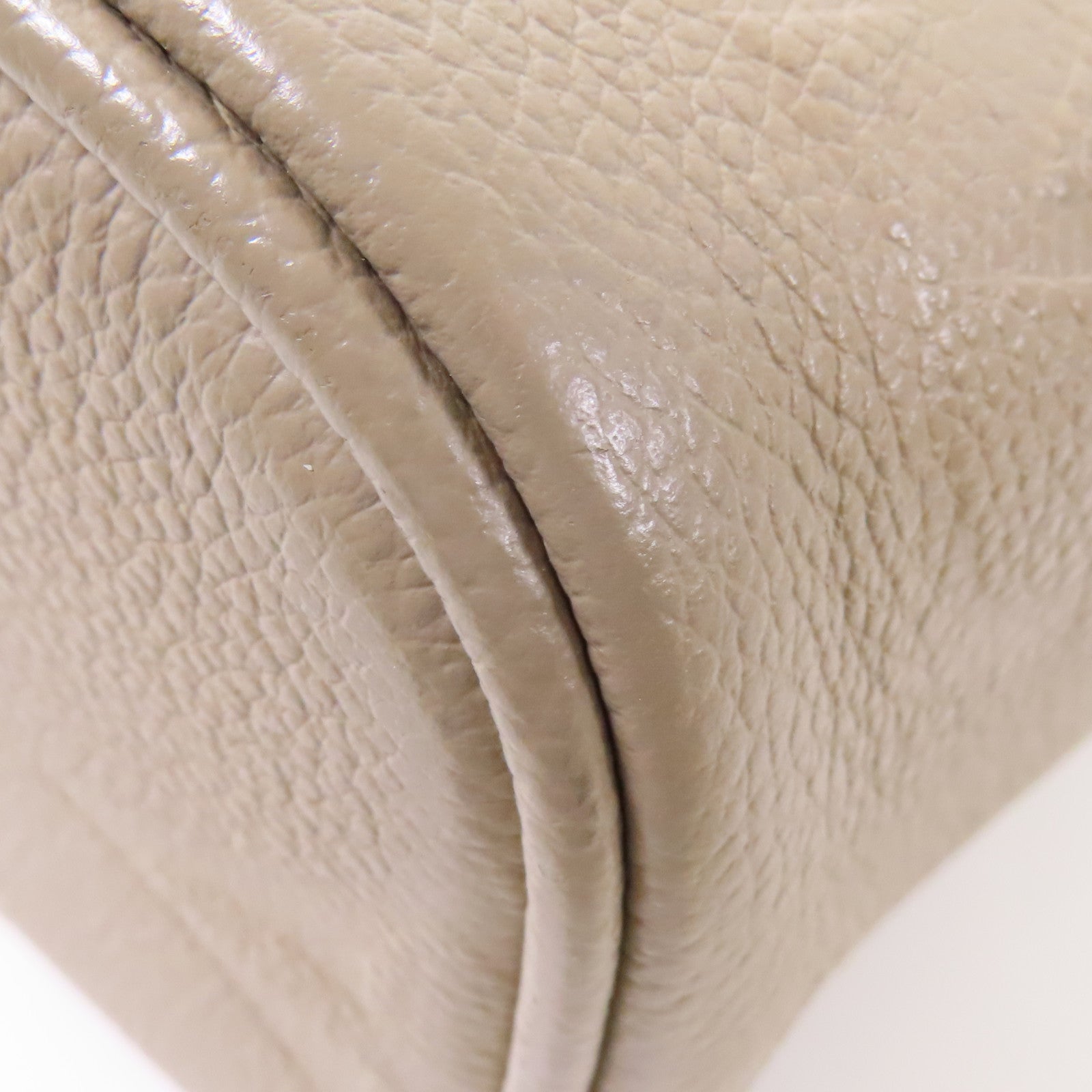 LOUIS VUITTON LV GHW Vanity PM 2 Way Bag M45608 Monogram Empreinte Beige