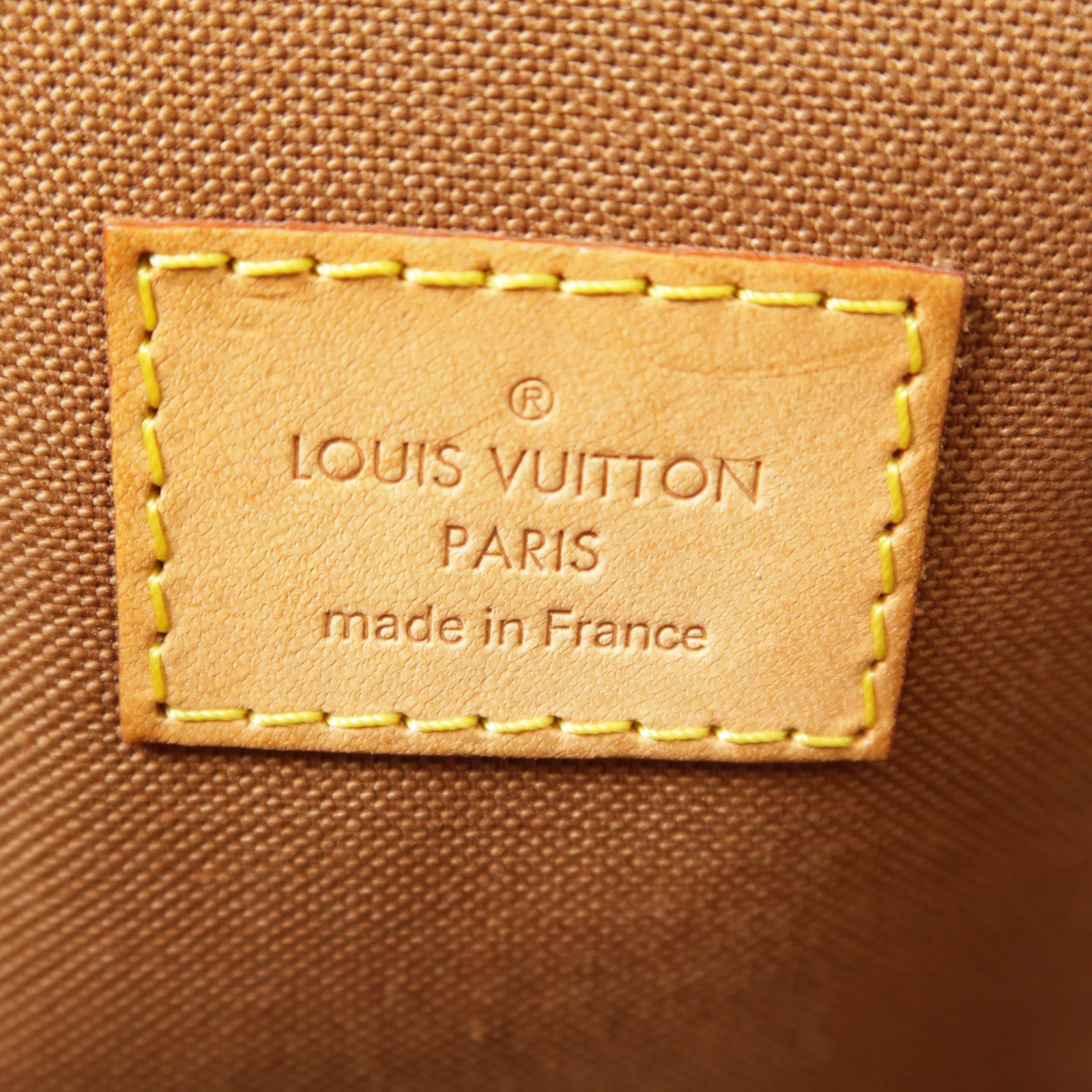 LOUIS VUITTON Monogram Tivoli GM金扣肩背袋棕色