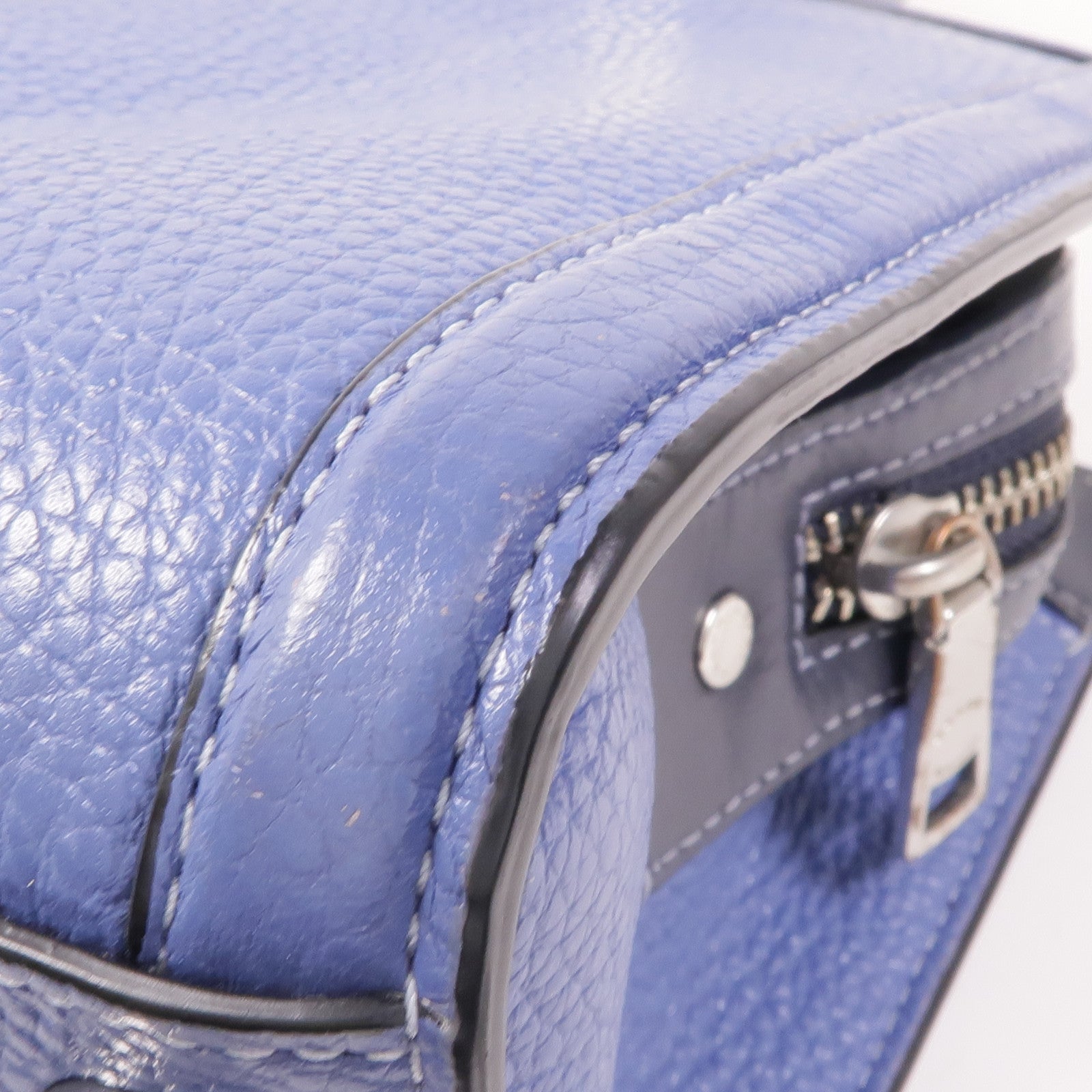 COACH 牛皮皮革2 Way Shoulder銀扣手挽肩背兩用袋