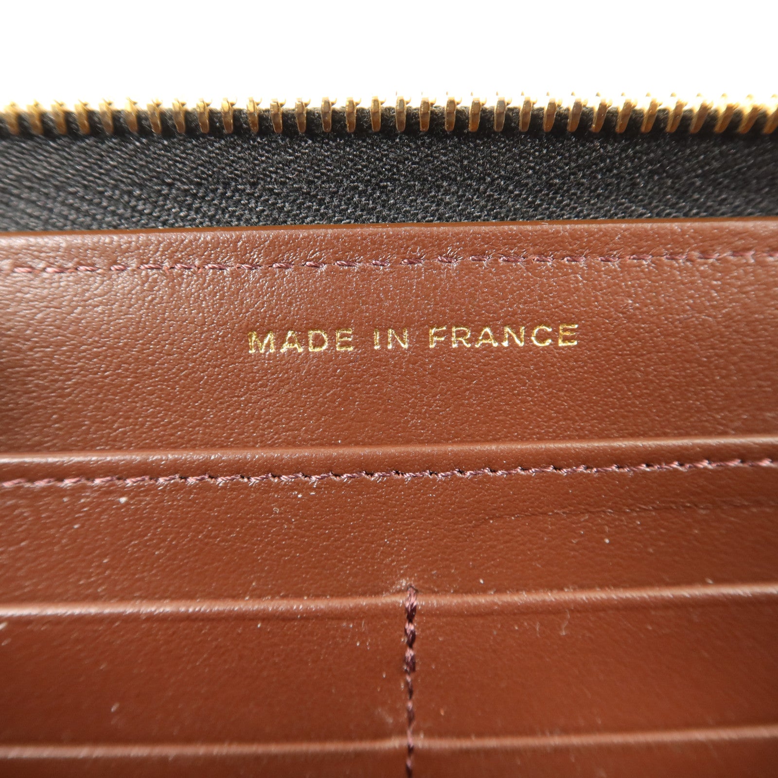 CHANEL 牛皮皮革Classic Zipper Long Wallet長錢包