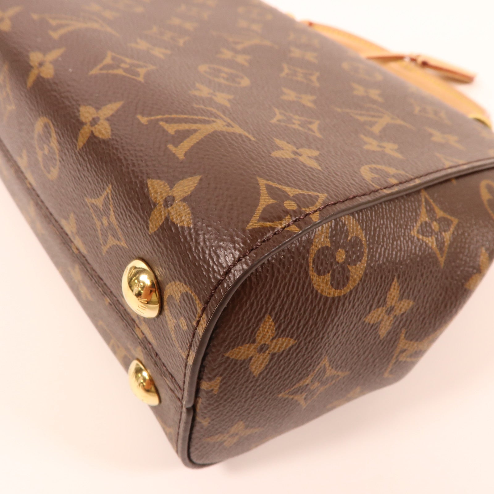LOUIS VUITTON Monogram Cluny BB金扣手挽肩背兩用袋