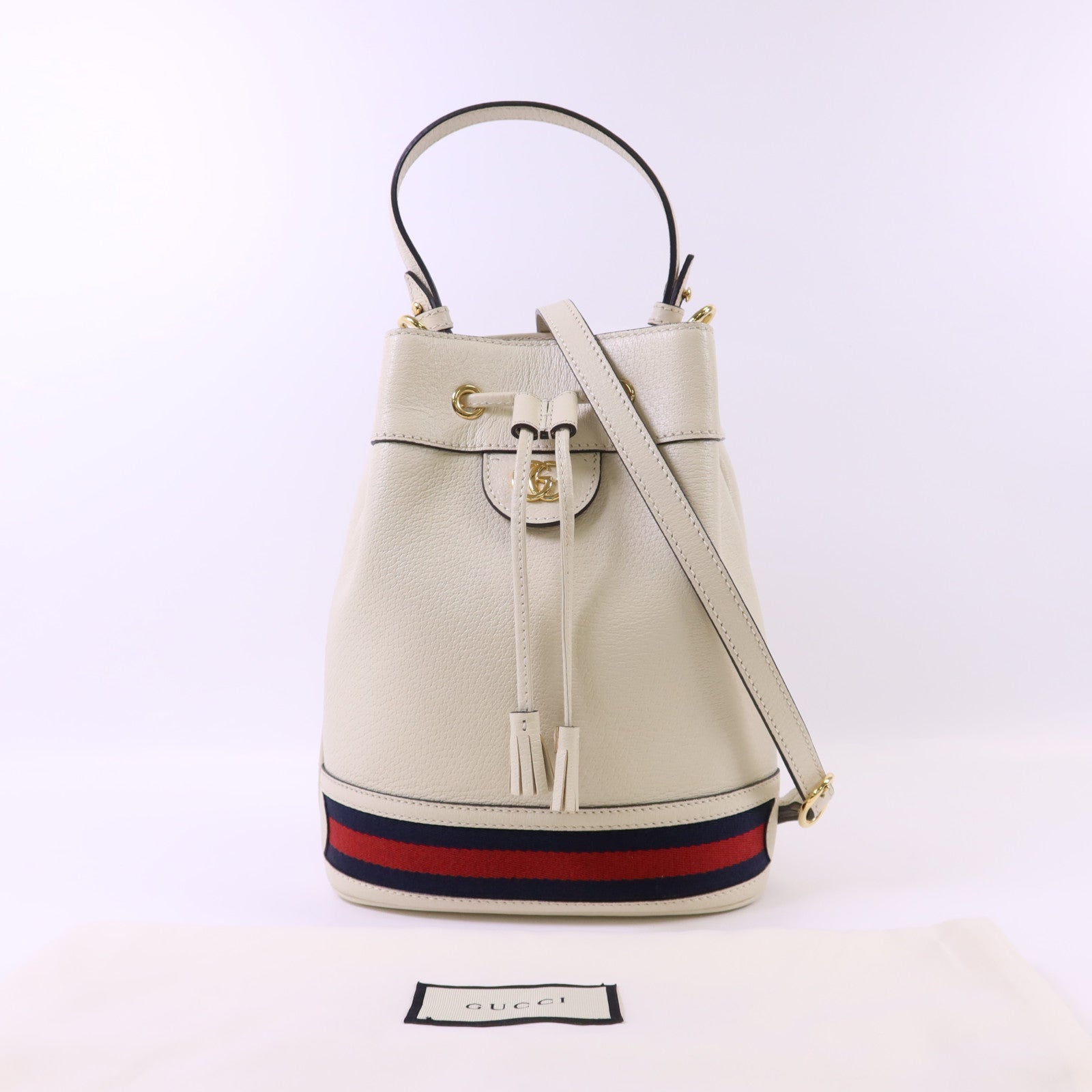 GUCCI 【激減優惠】牛皮皮革Ophidia金扣手挽肩背兩用袋