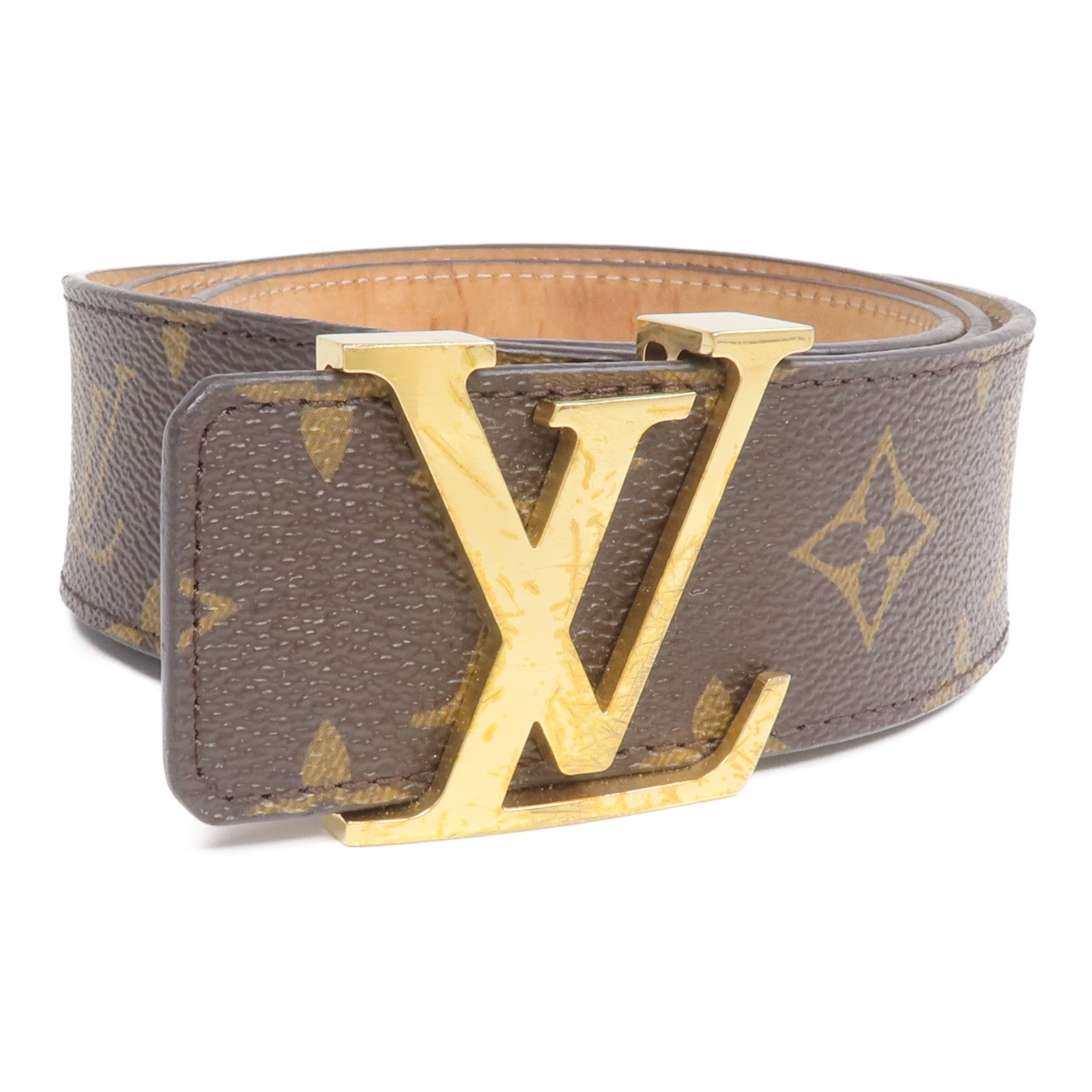 LOUIS VUITTON Monogram Belt 85cm皮帶