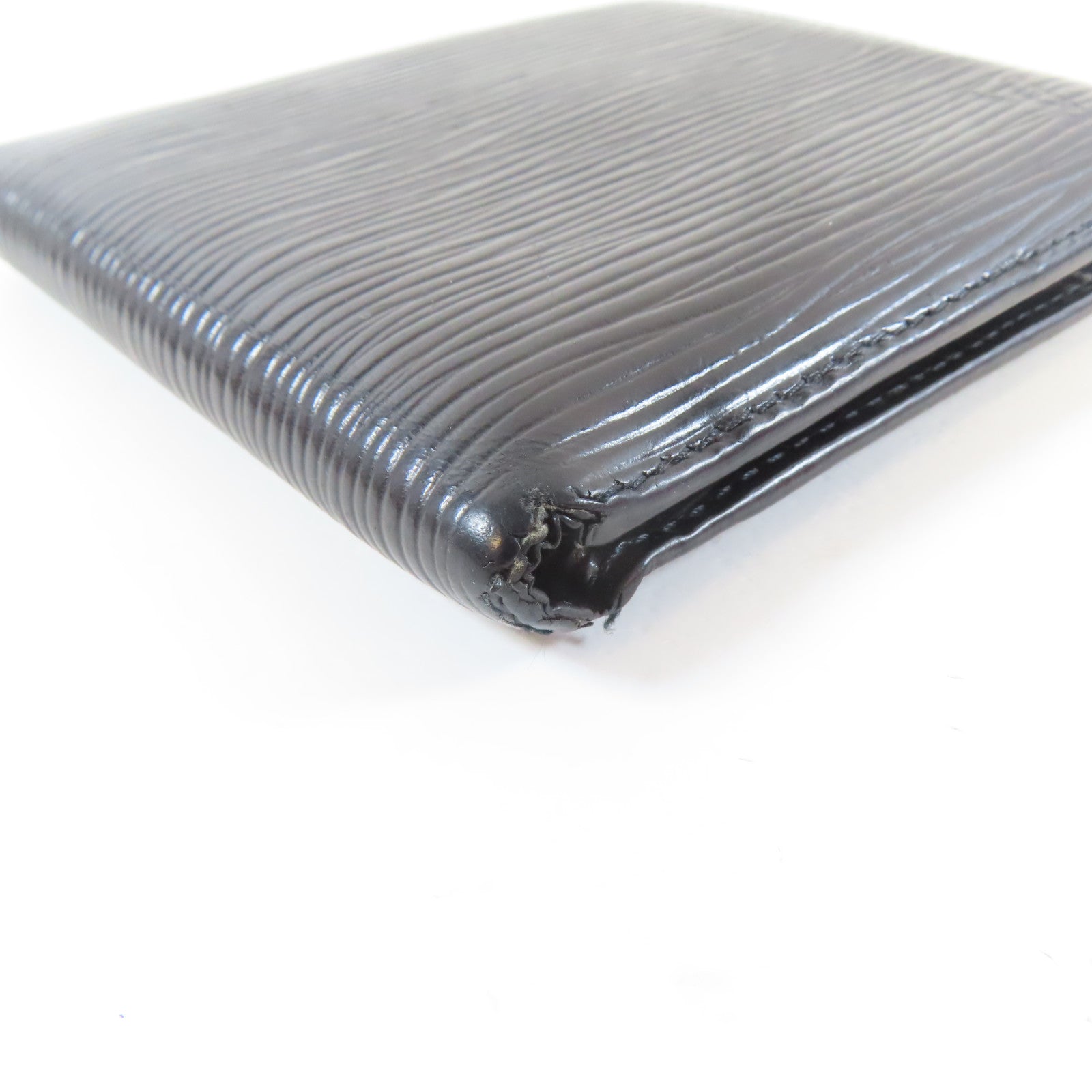 LOUIS VUITTON 【激減優惠】Epi Bifold Wallet金扣折疊錢包黑色